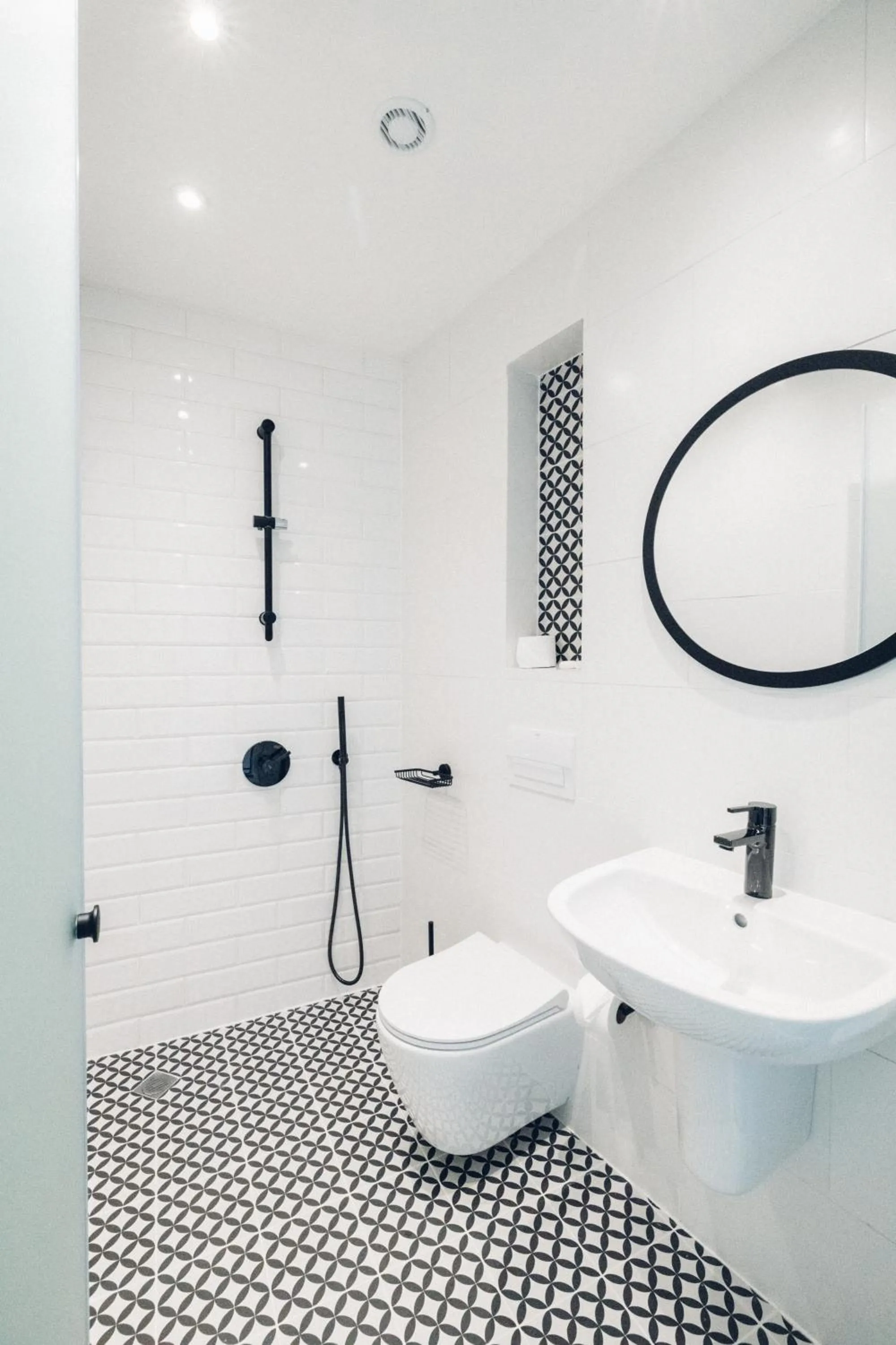 Bathroom in Antares City Sozopol