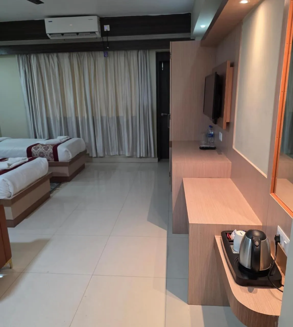 Bed in Hotel Star Bodh Gaya