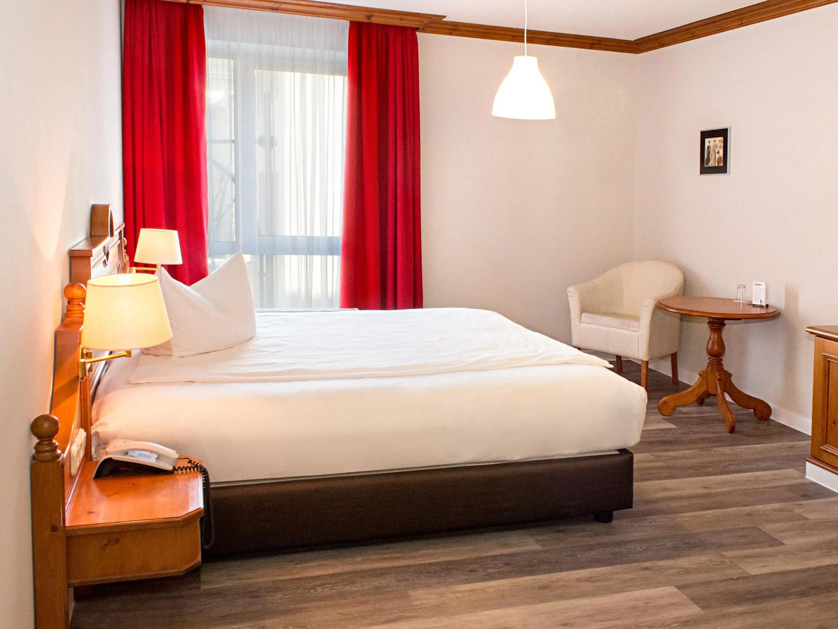 Photo of the whole room, Bed in DORMERO Hotel Plauen