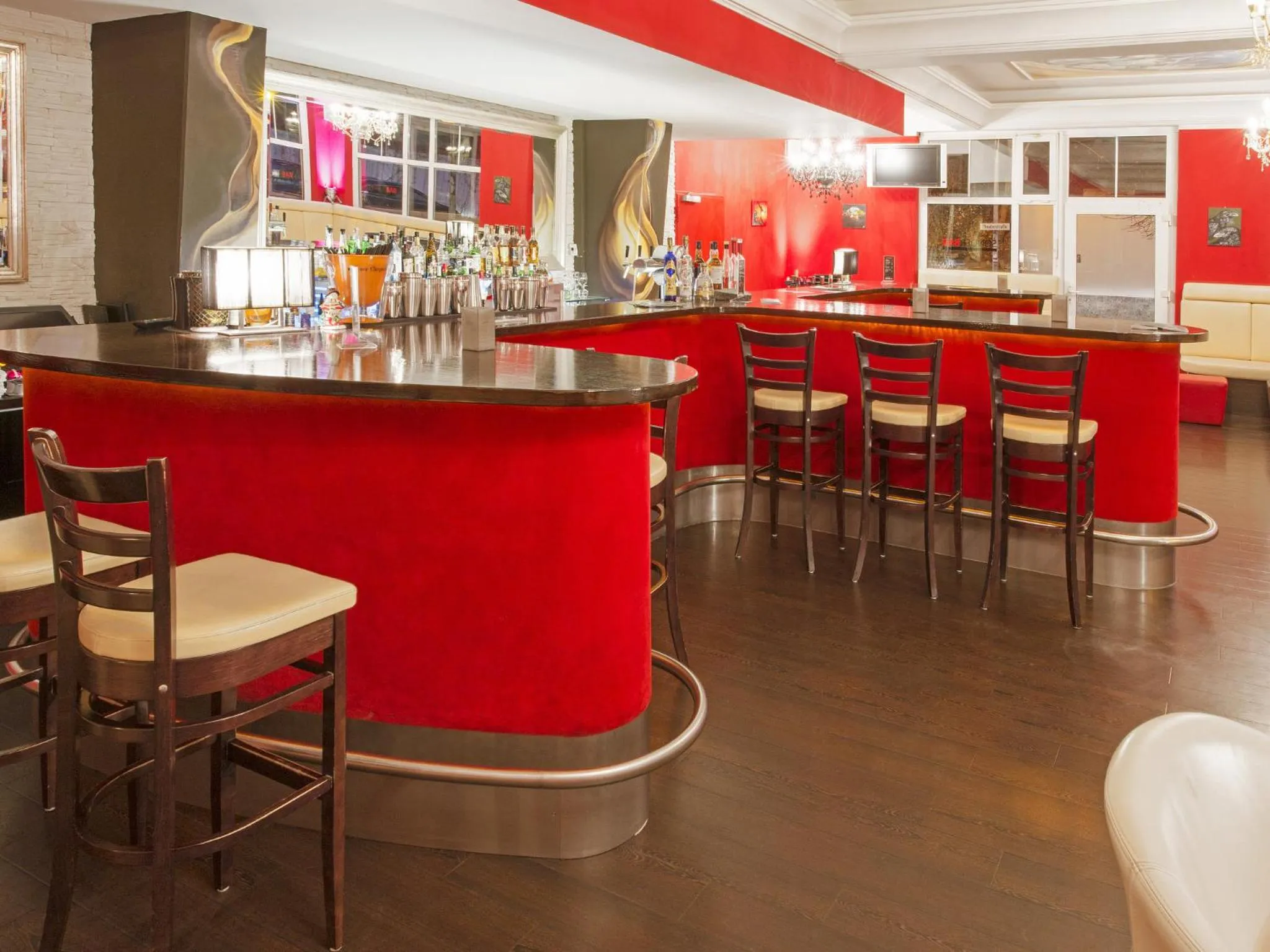 Lounge or bar in DORMERO Hotel Plauen