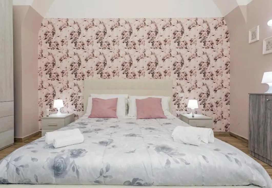 Bed in Sicily house