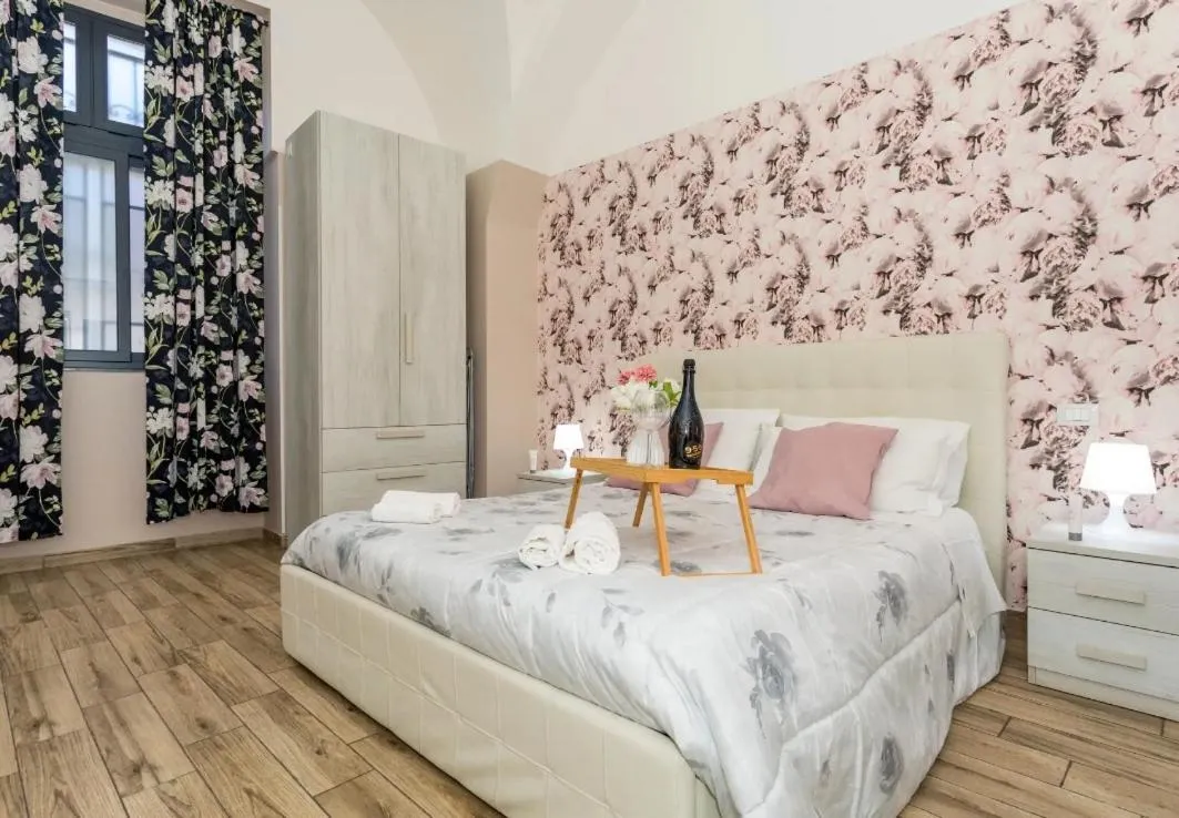 Bed in Sicily house