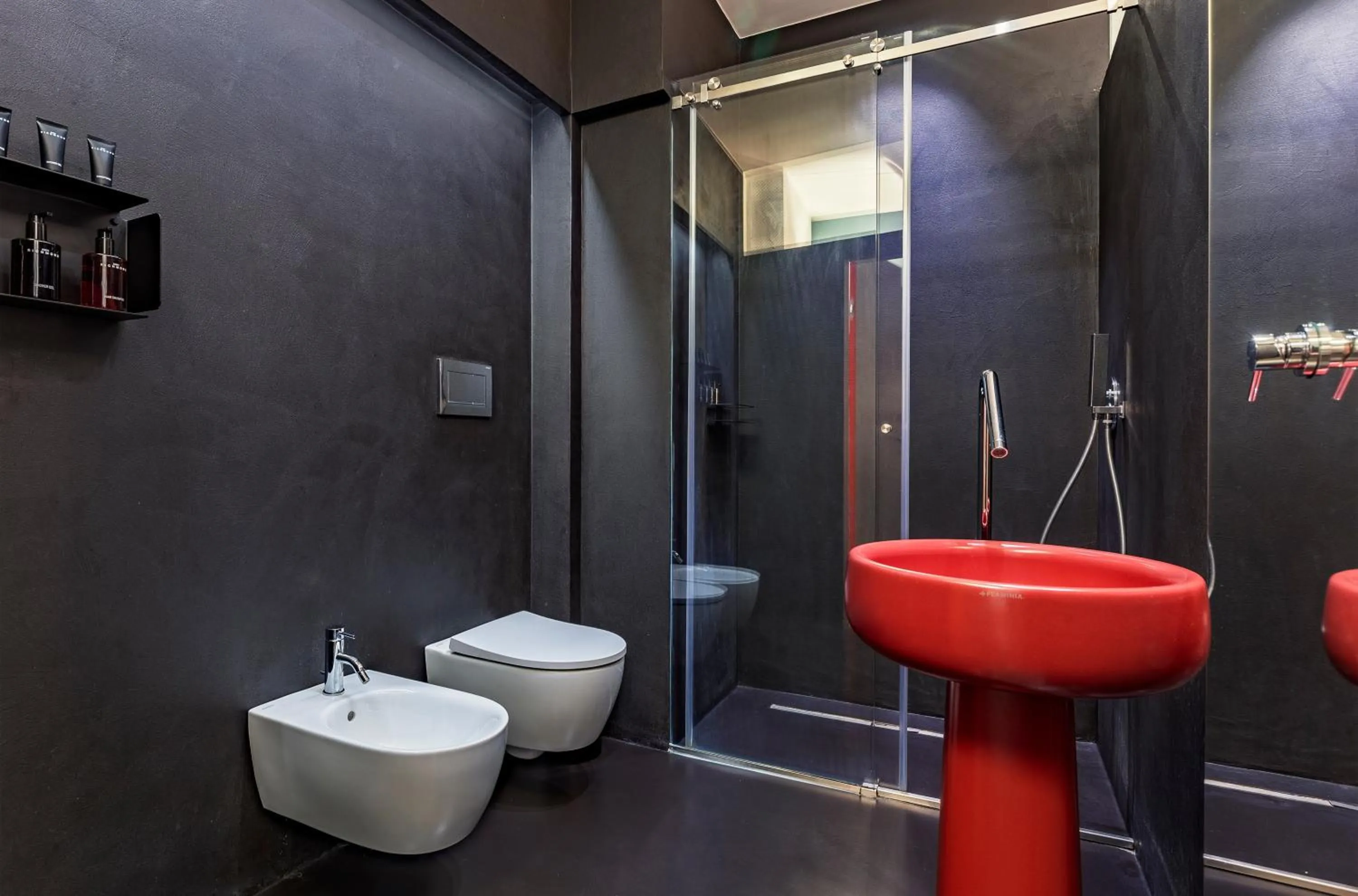 Toilet in Fiveplace Design Suites & Apartments