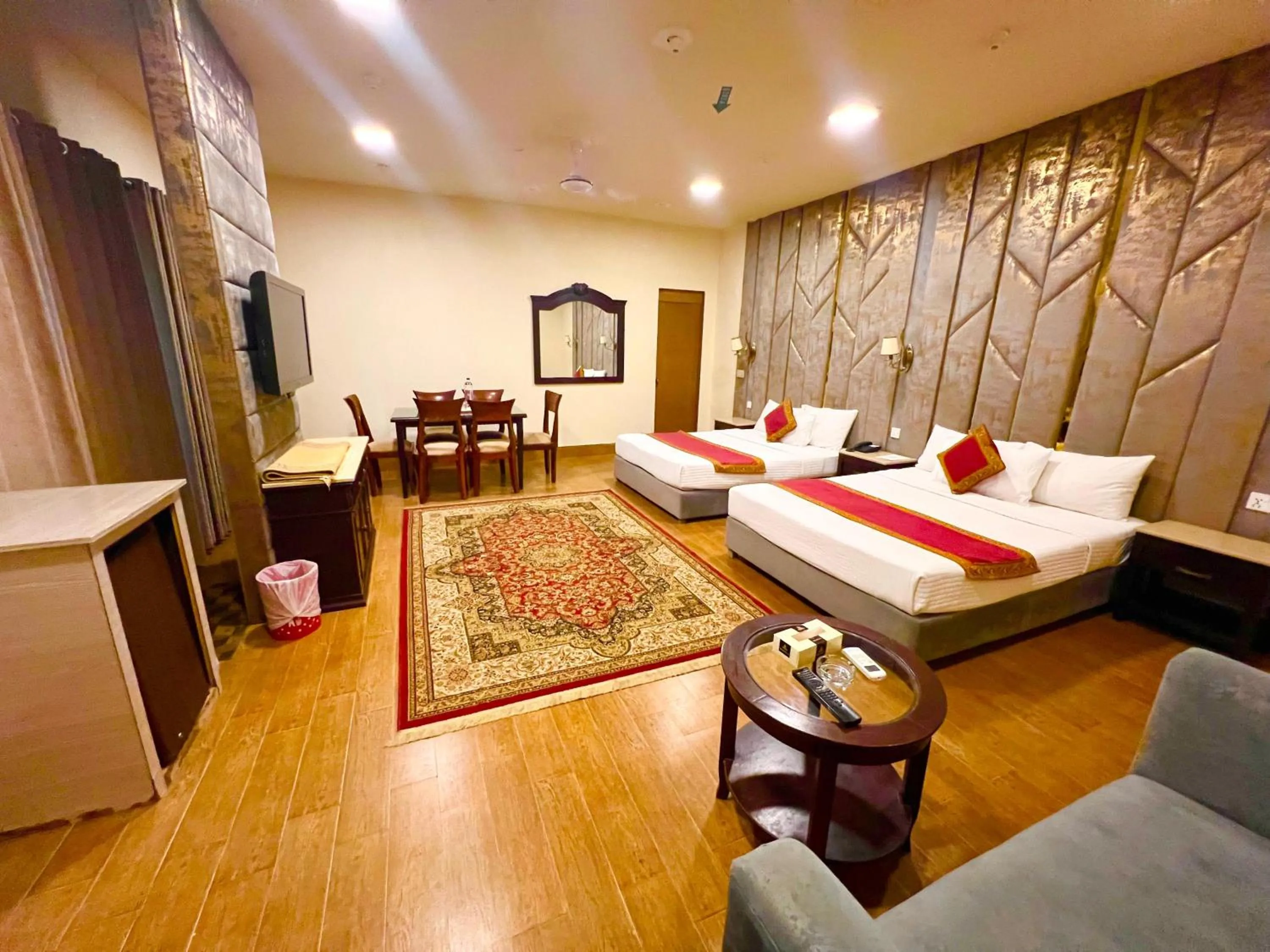 Bed in Shelton Guest House