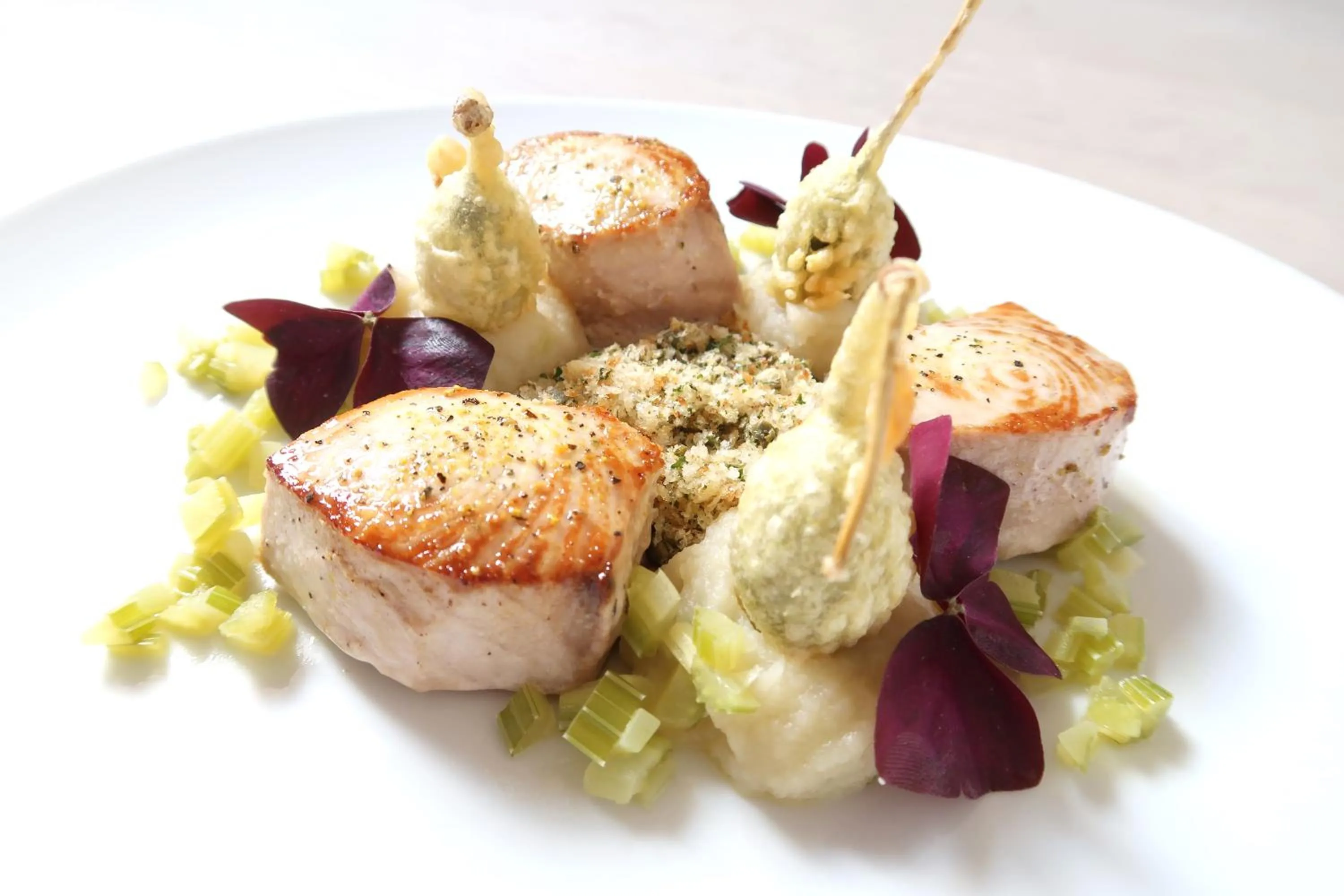 Food close-up in Romantik Hotel am Brühl