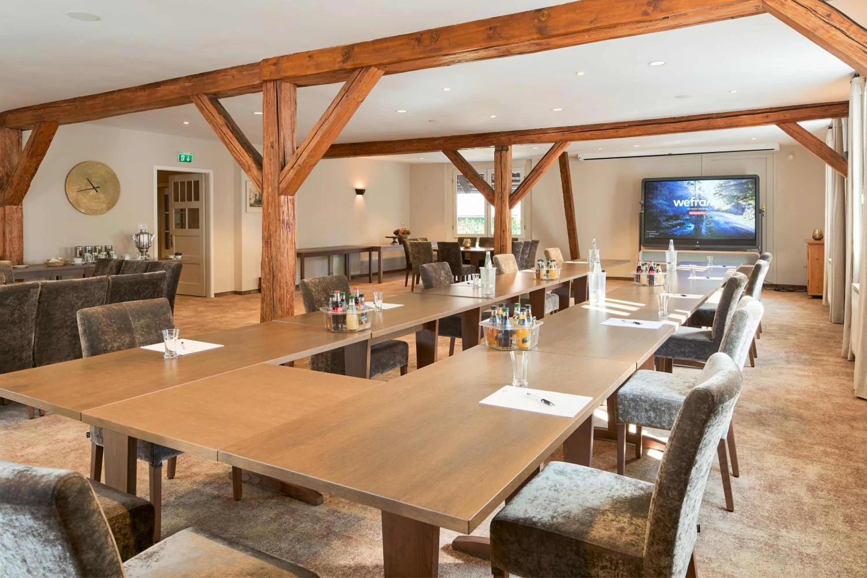 Meeting/conference room in Romantik Hotel am Brühl