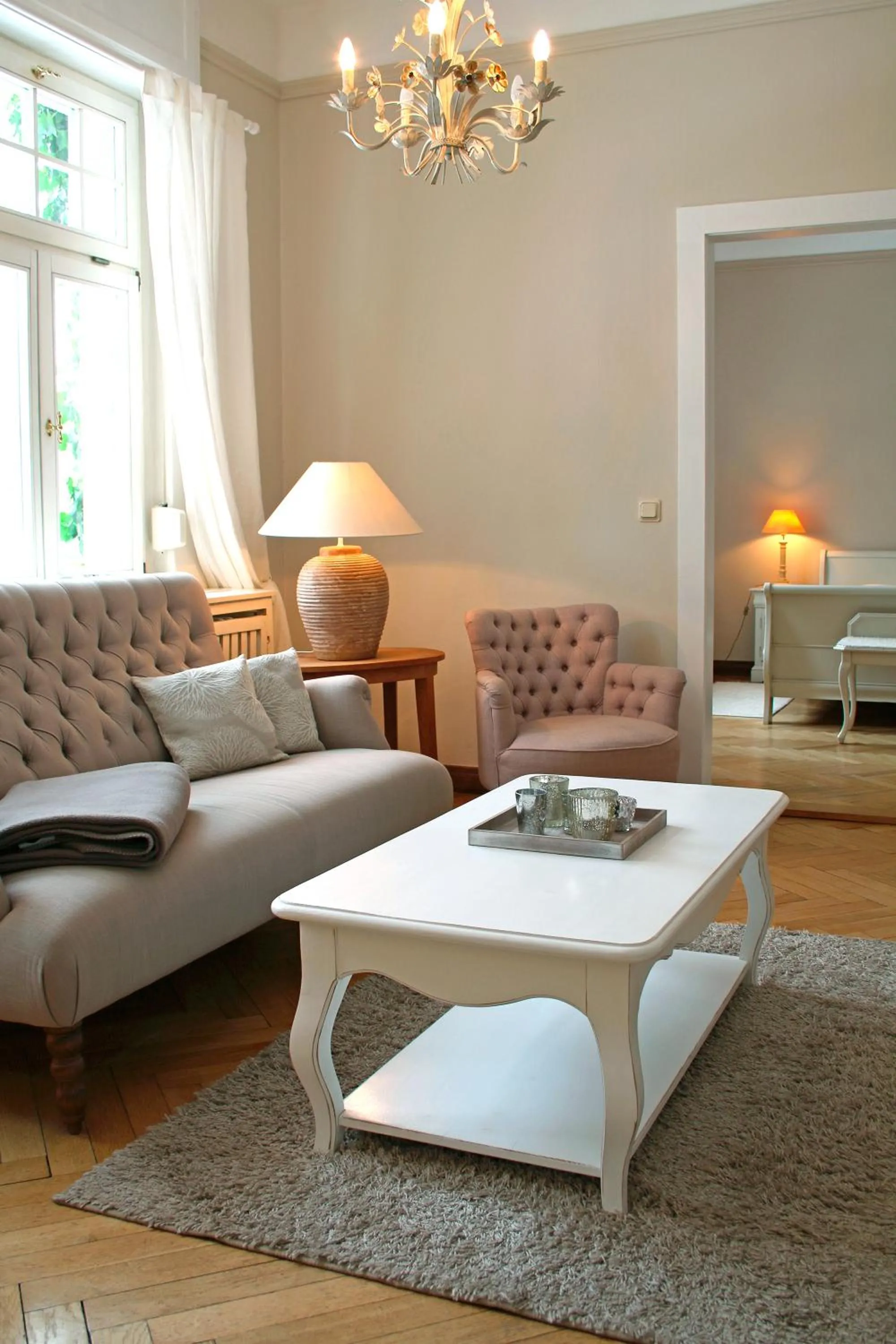 Living room in Romantik Hotel am Brühl