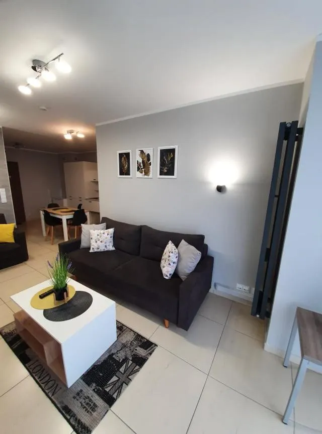 Living room in Baltic Cliff Apartamenty