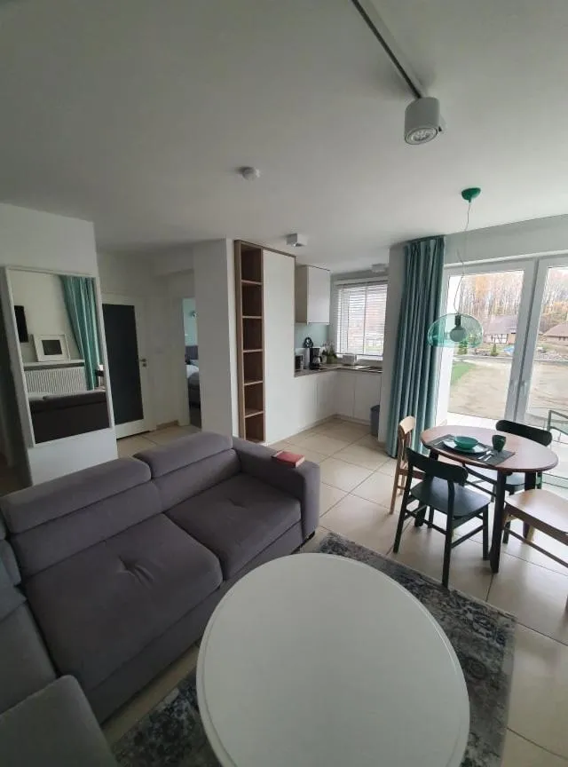 Living room in Baltic Cliff Apartamenty