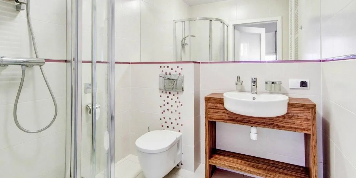 Bathroom in Baltic Cliff Apartamenty