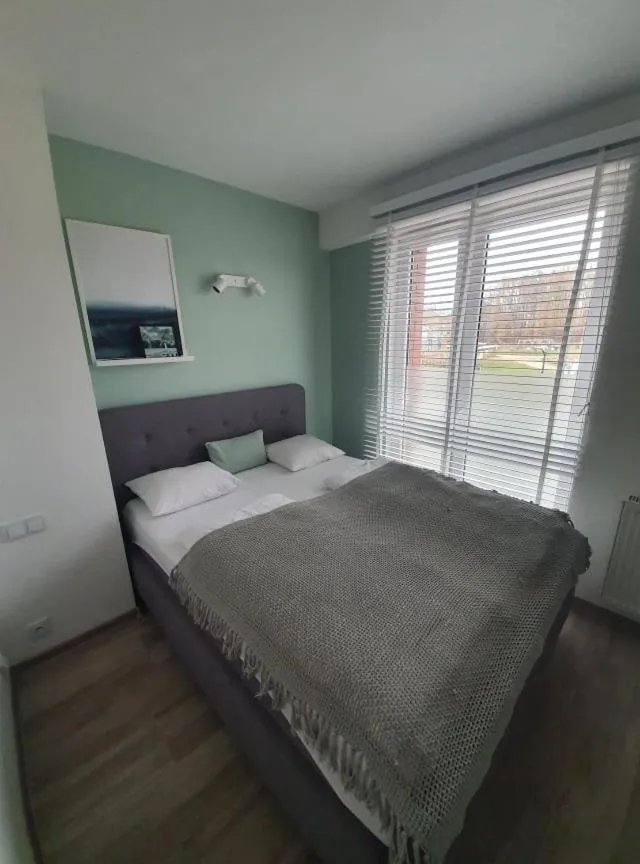 Bed in Baltic Cliff Apartamenty