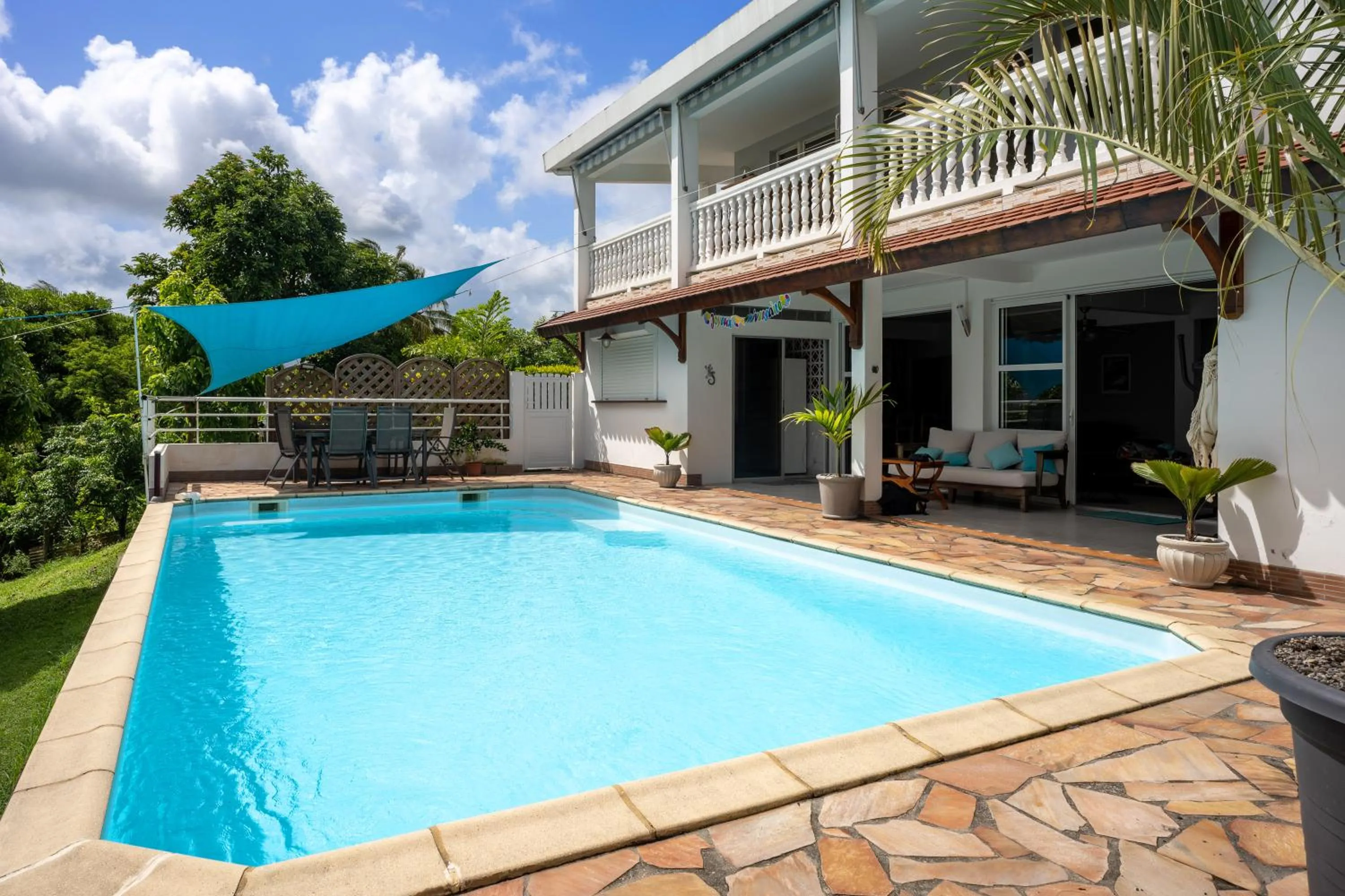 Villa Ti'Kemy avec piscine au sel