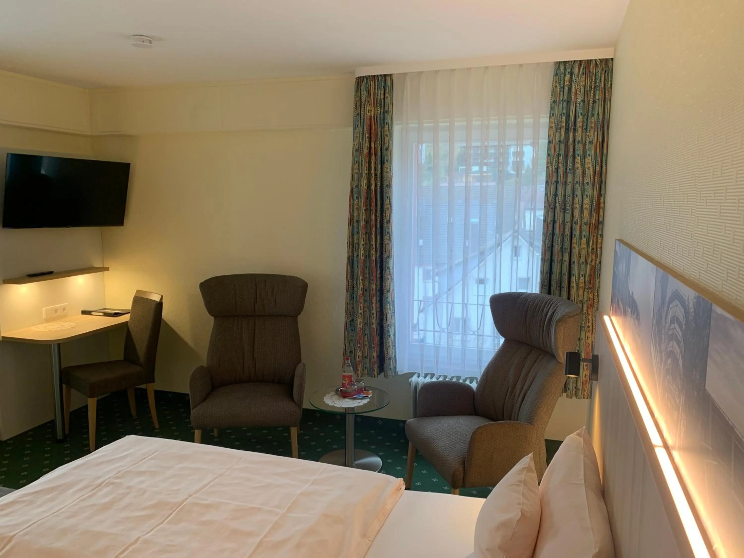 Bed in Hotel Sonnenhof