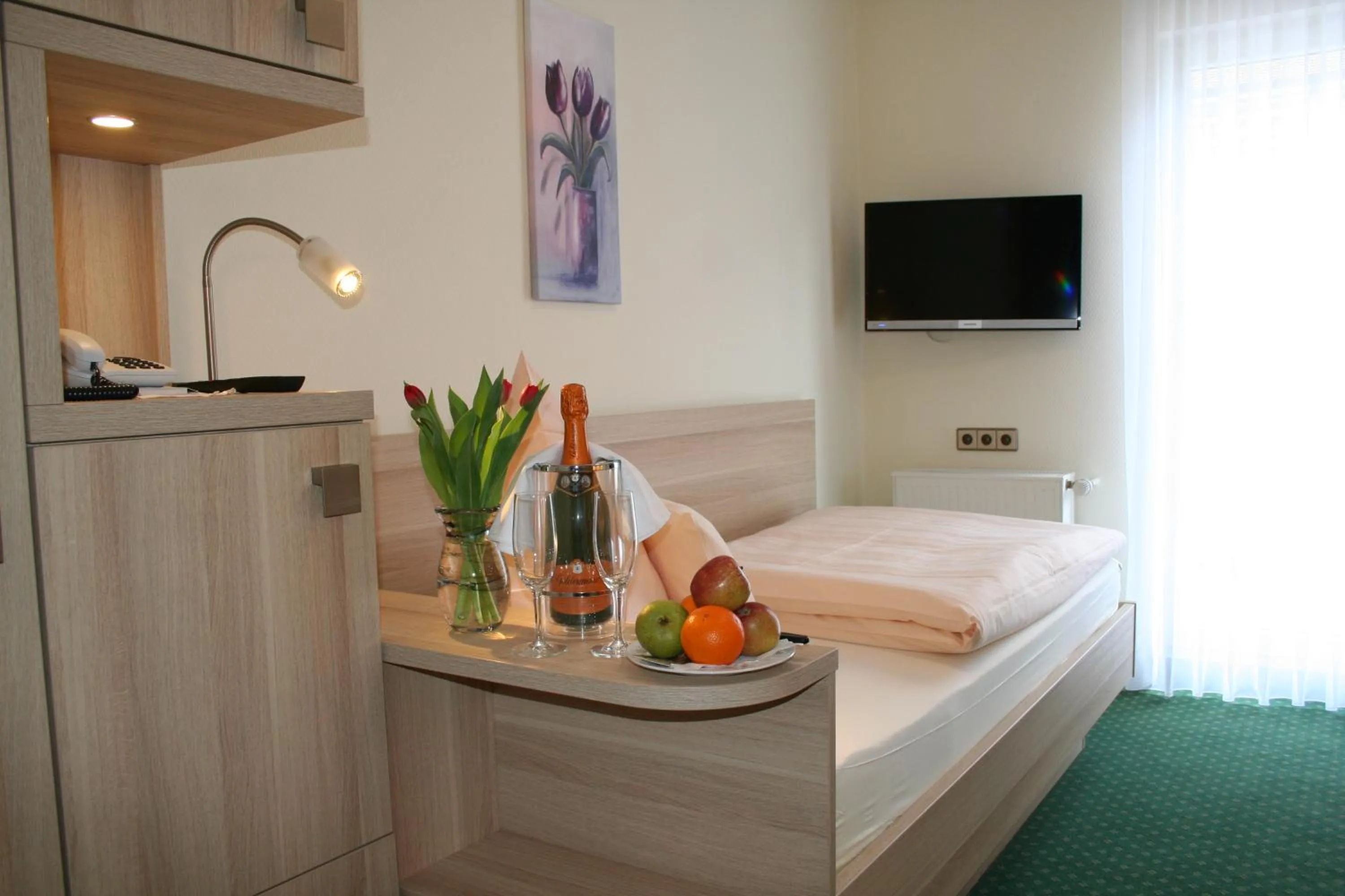 Day, Bed in Hotel Sonnenhof