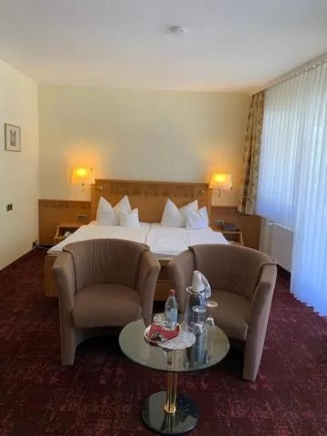 Bed in Hotel Sonnenhof