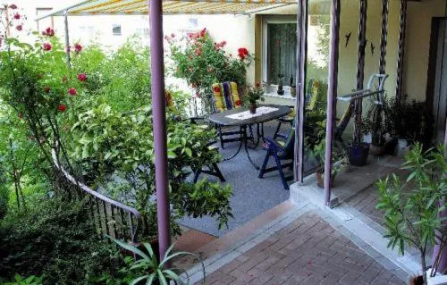 Patio in Hotel Sonnenhof