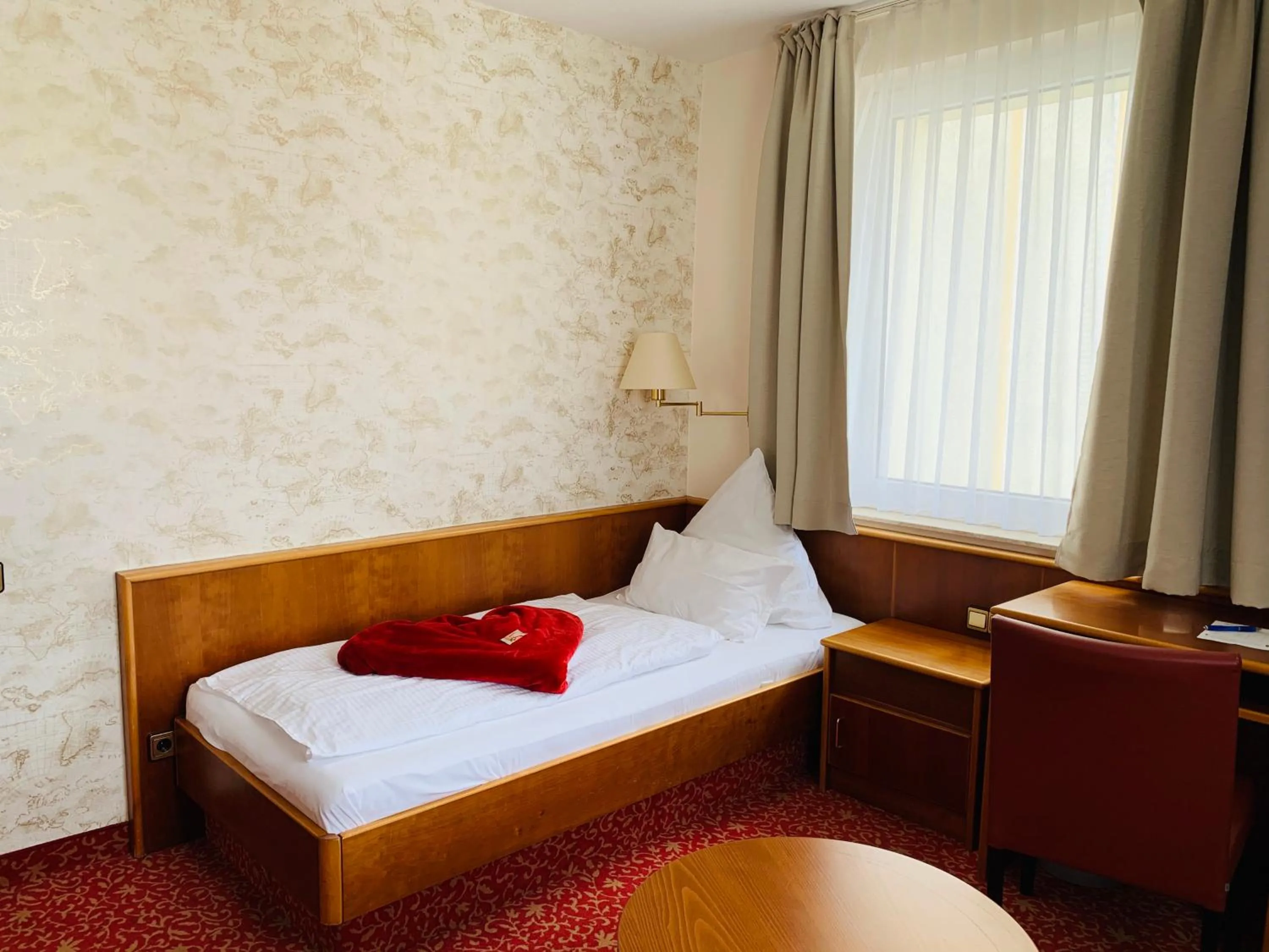 Bed in Seehotel Neue Liebe