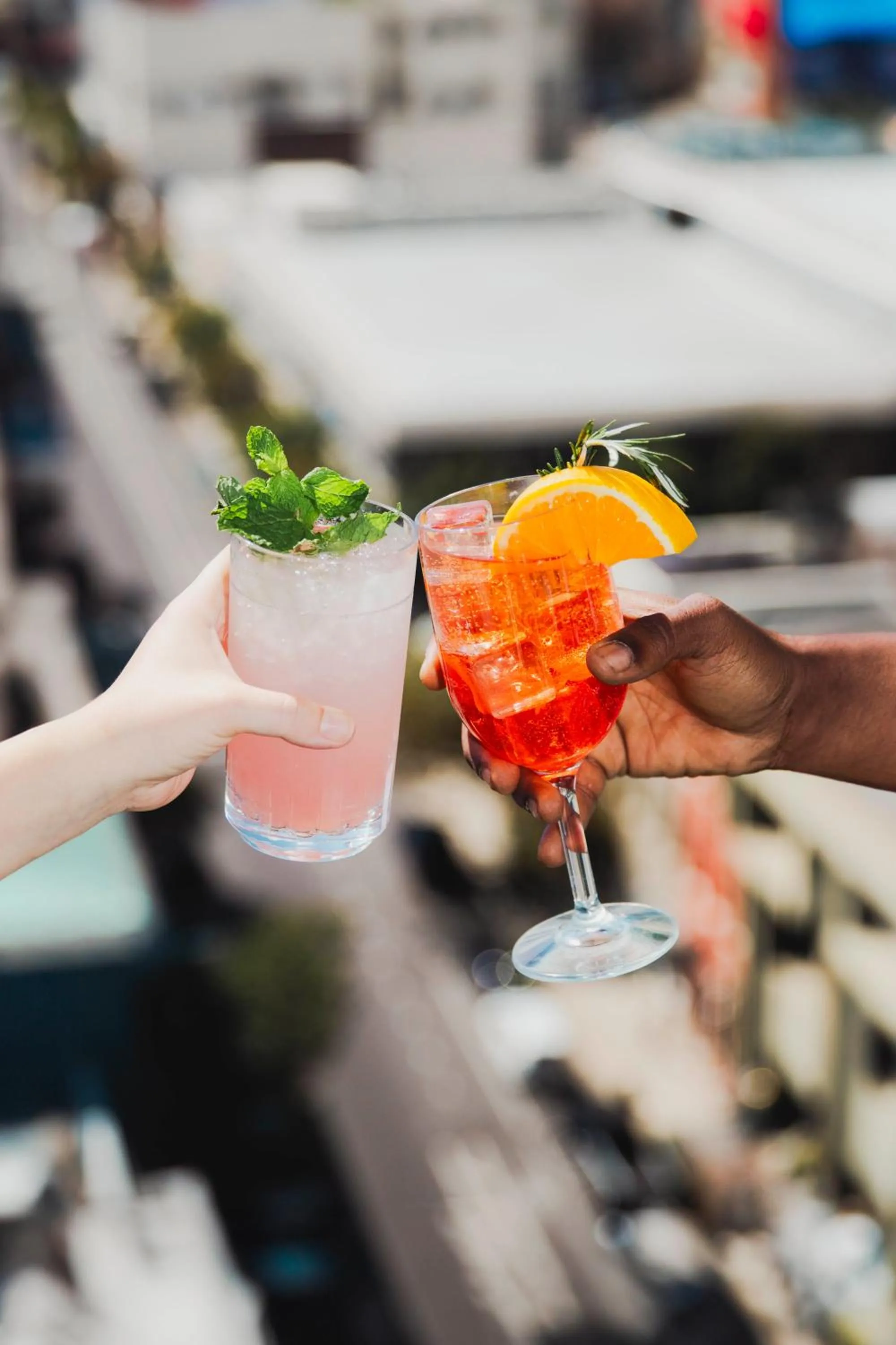 Alcoholic drinks in Virgin Hotels New Orleans