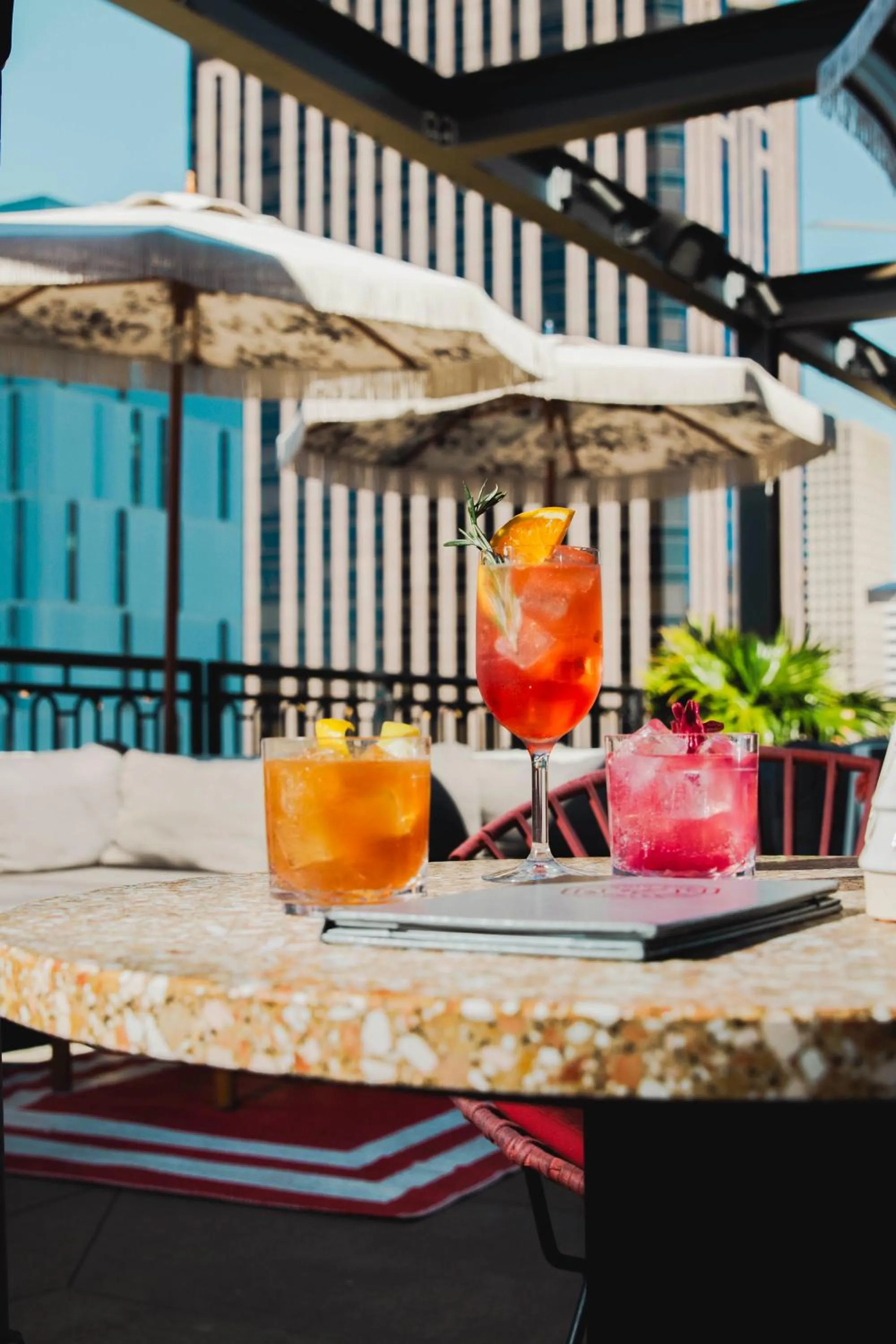 Alcoholic drinks in Virgin Hotels New Orleans