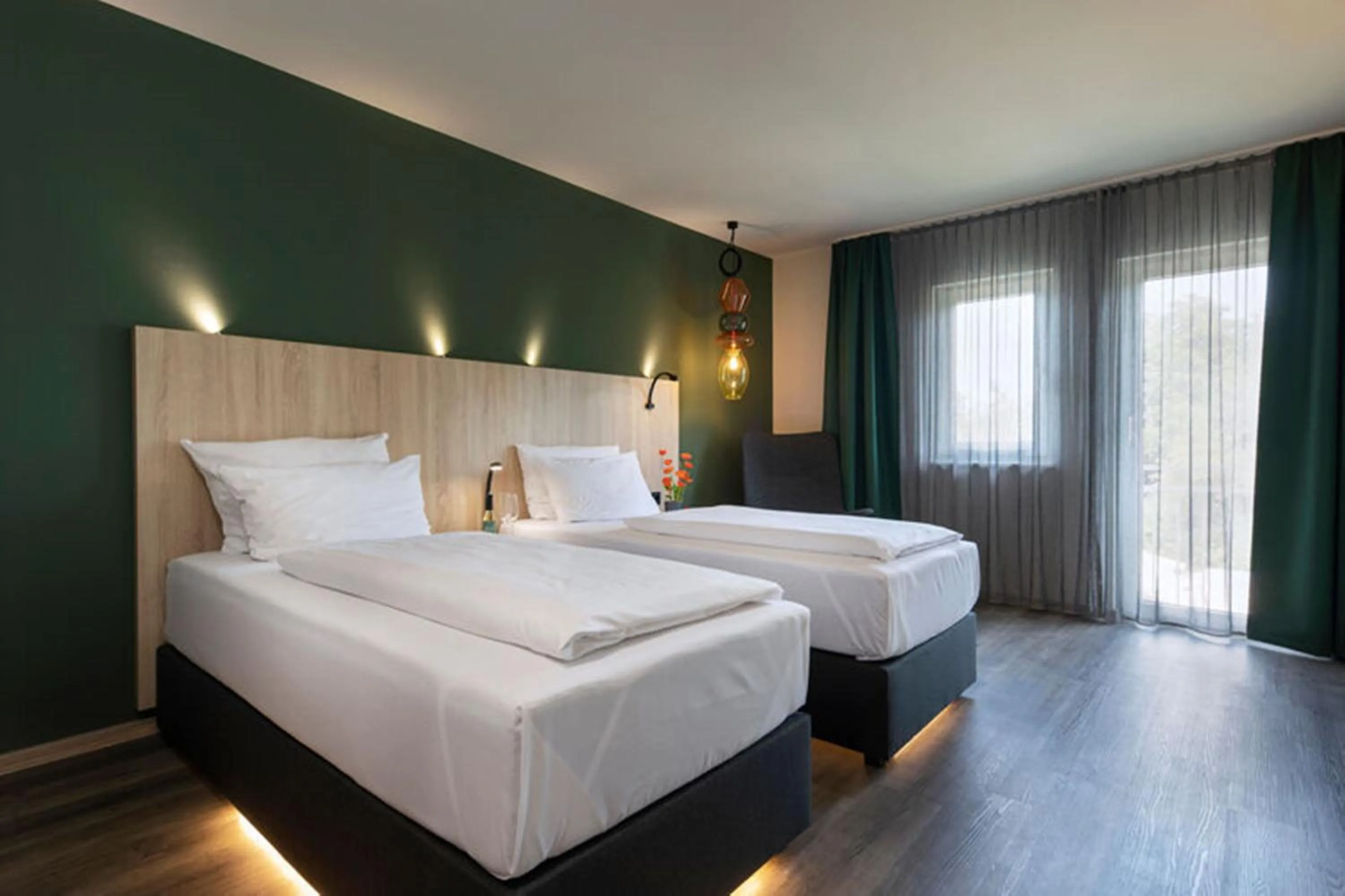 Bed in ACHAT Hotel Reilingen Walldorf