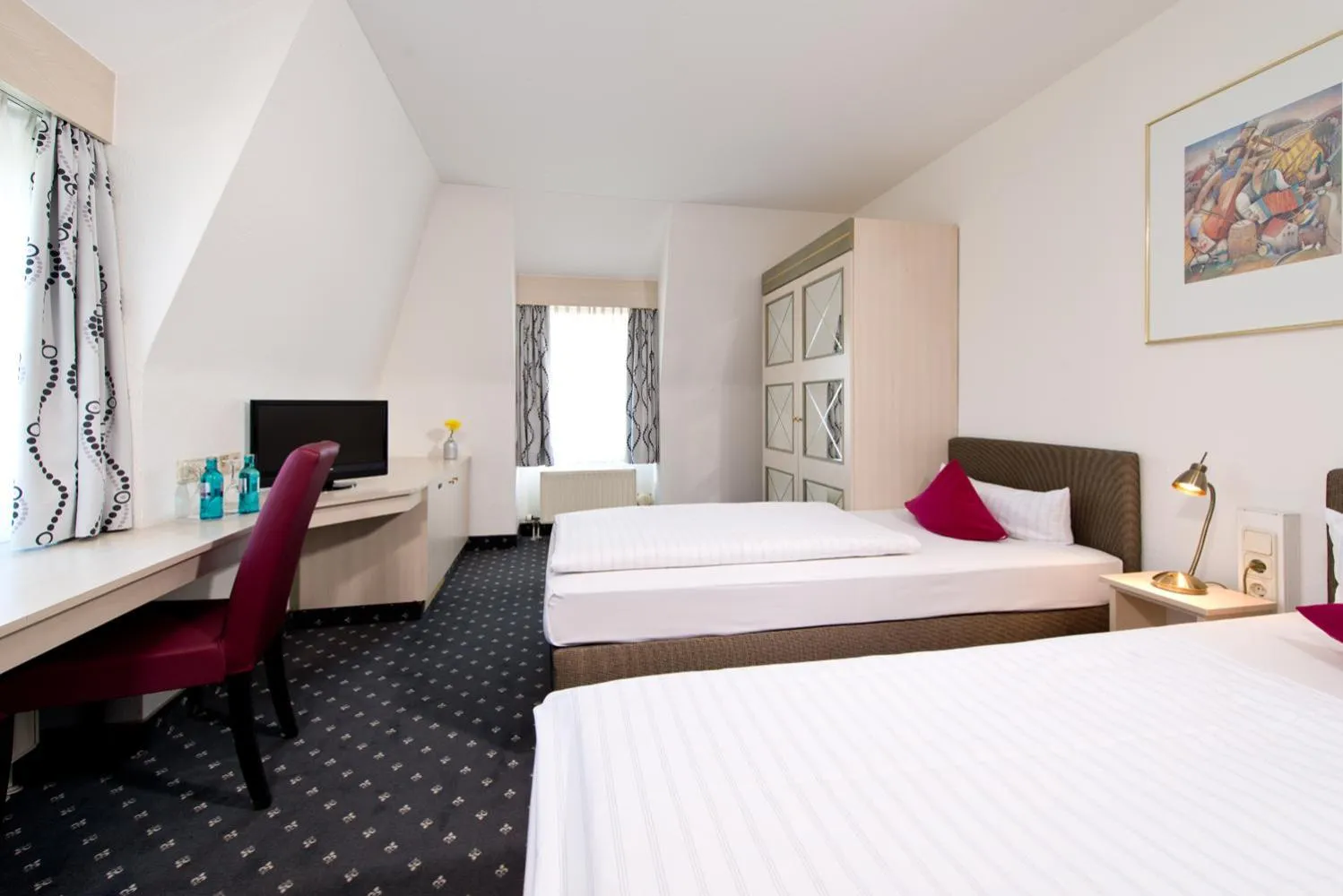 Bedroom, Bed in ACHAT Hotel Reilingen Walldorf