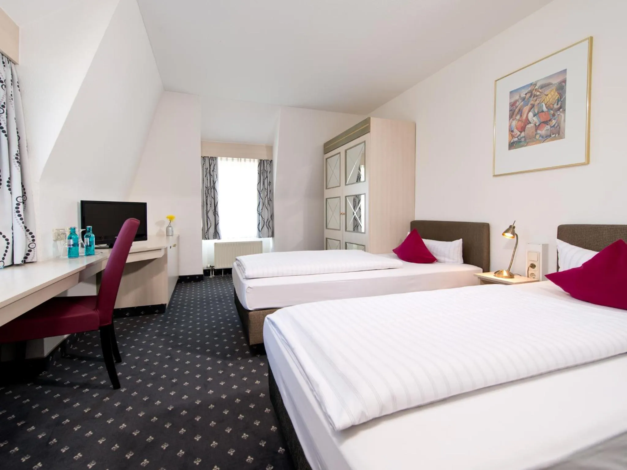 Bedroom, Bed in ACHAT Hotel Reilingen Walldorf