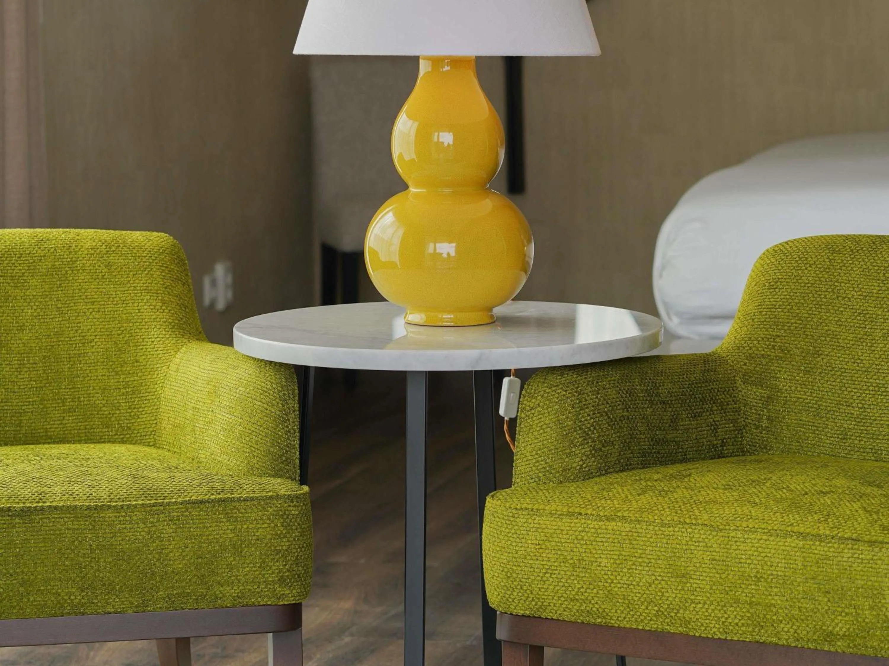 Bedroom in Hotel Ter Zand - Handwritten Collection