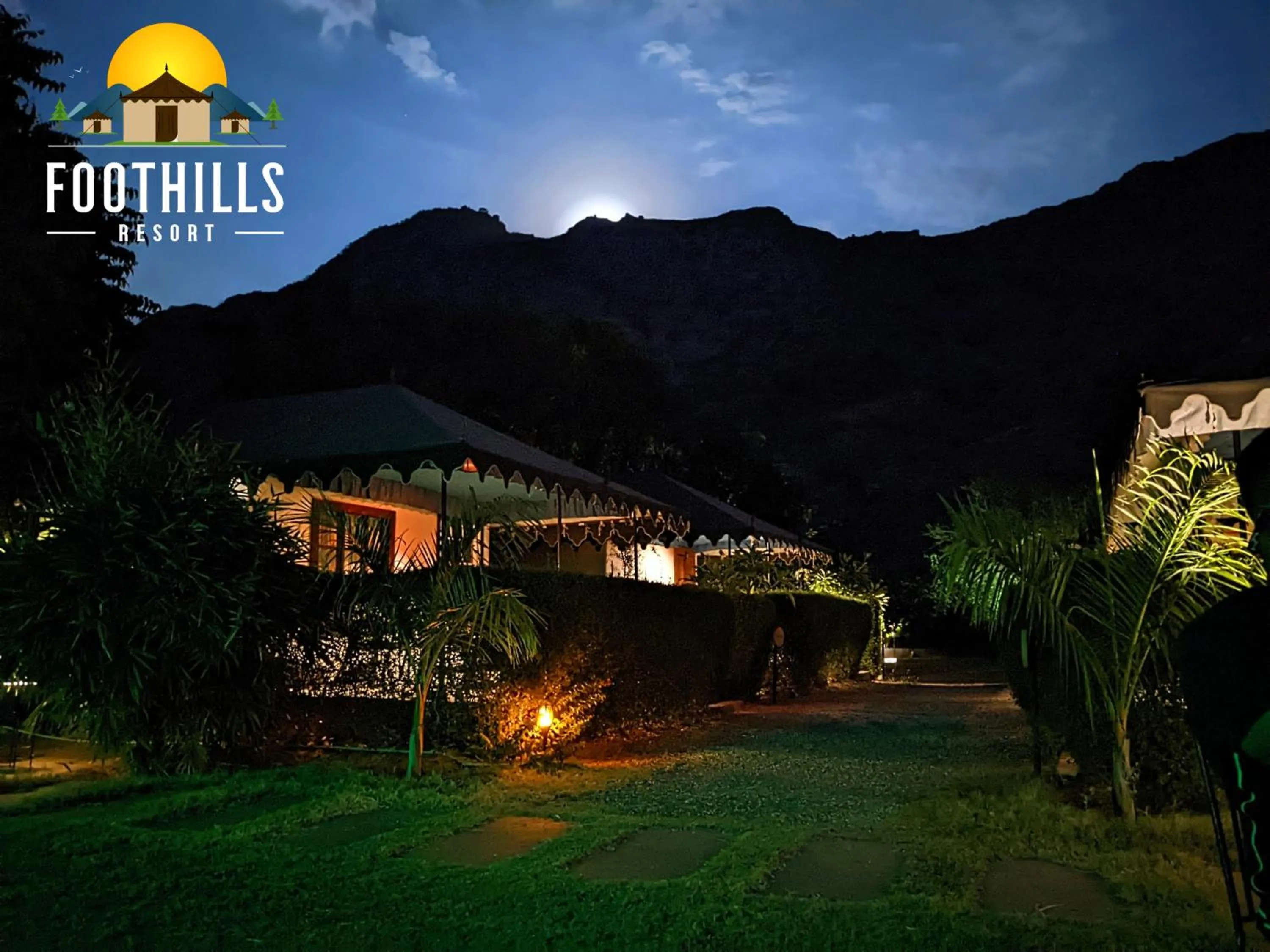 Night in Foothill Pushkar Resort