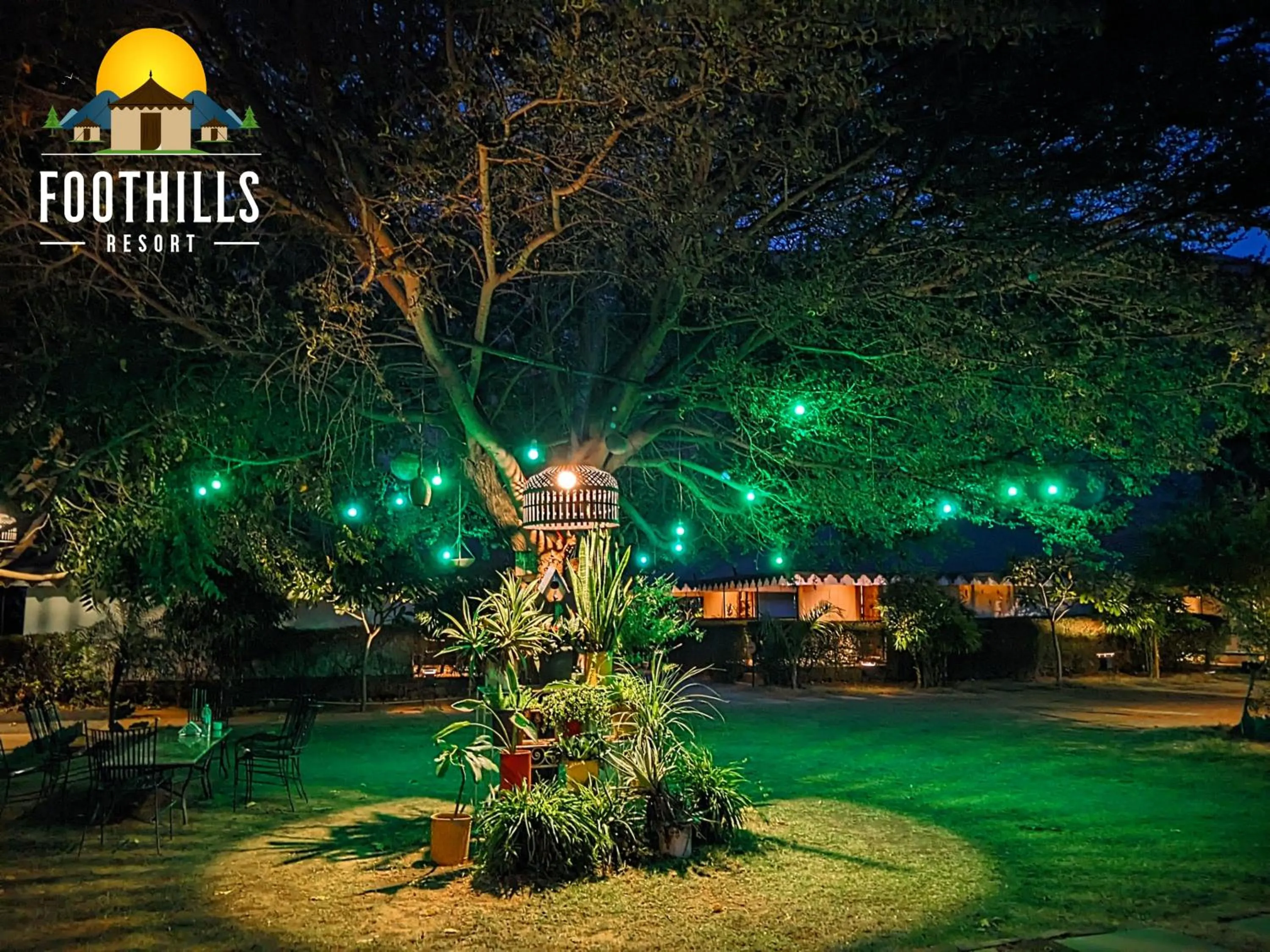 Night in Foothill Pushkar Resort