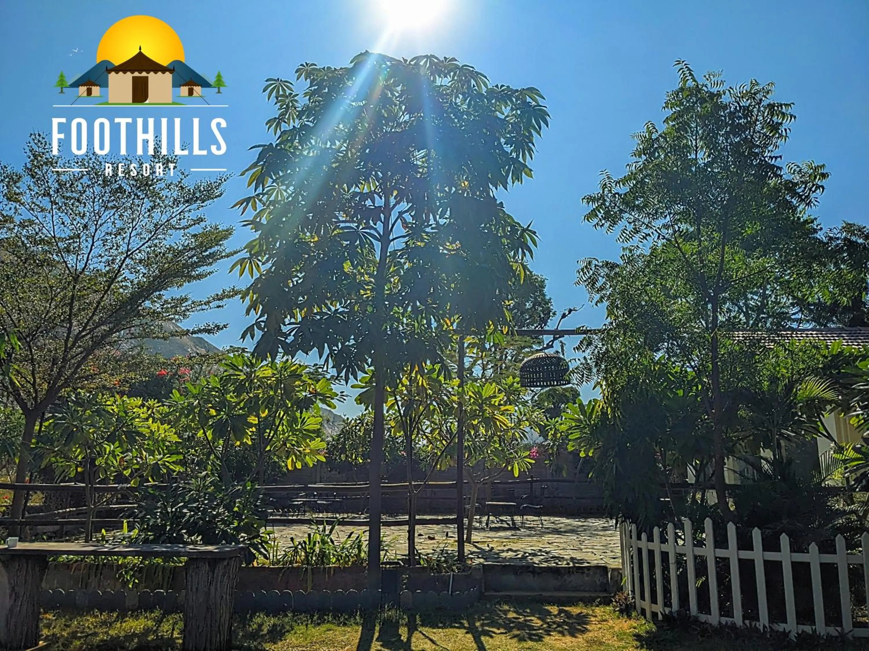 Natural landscape in Foothill Pushkar Resort