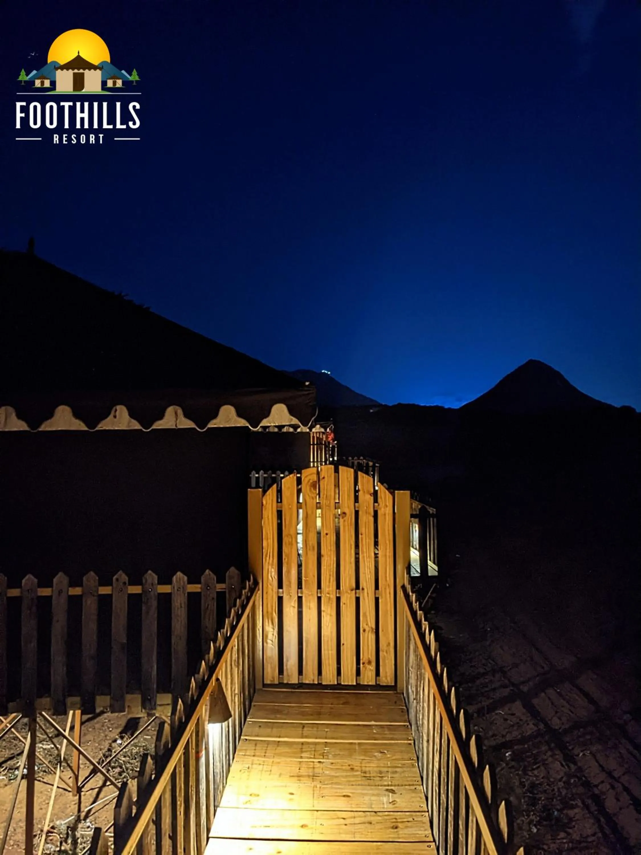 Night in Foothill Pushkar Resort