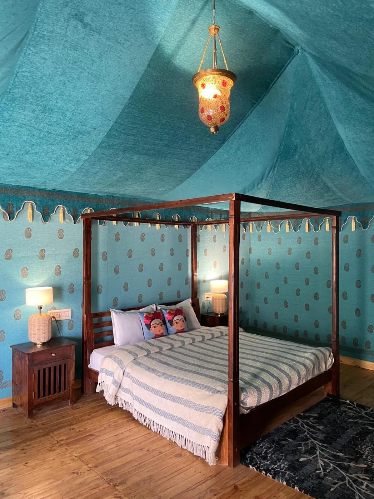 Photo of the whole room, Bed in Foothill Pushkar Resort