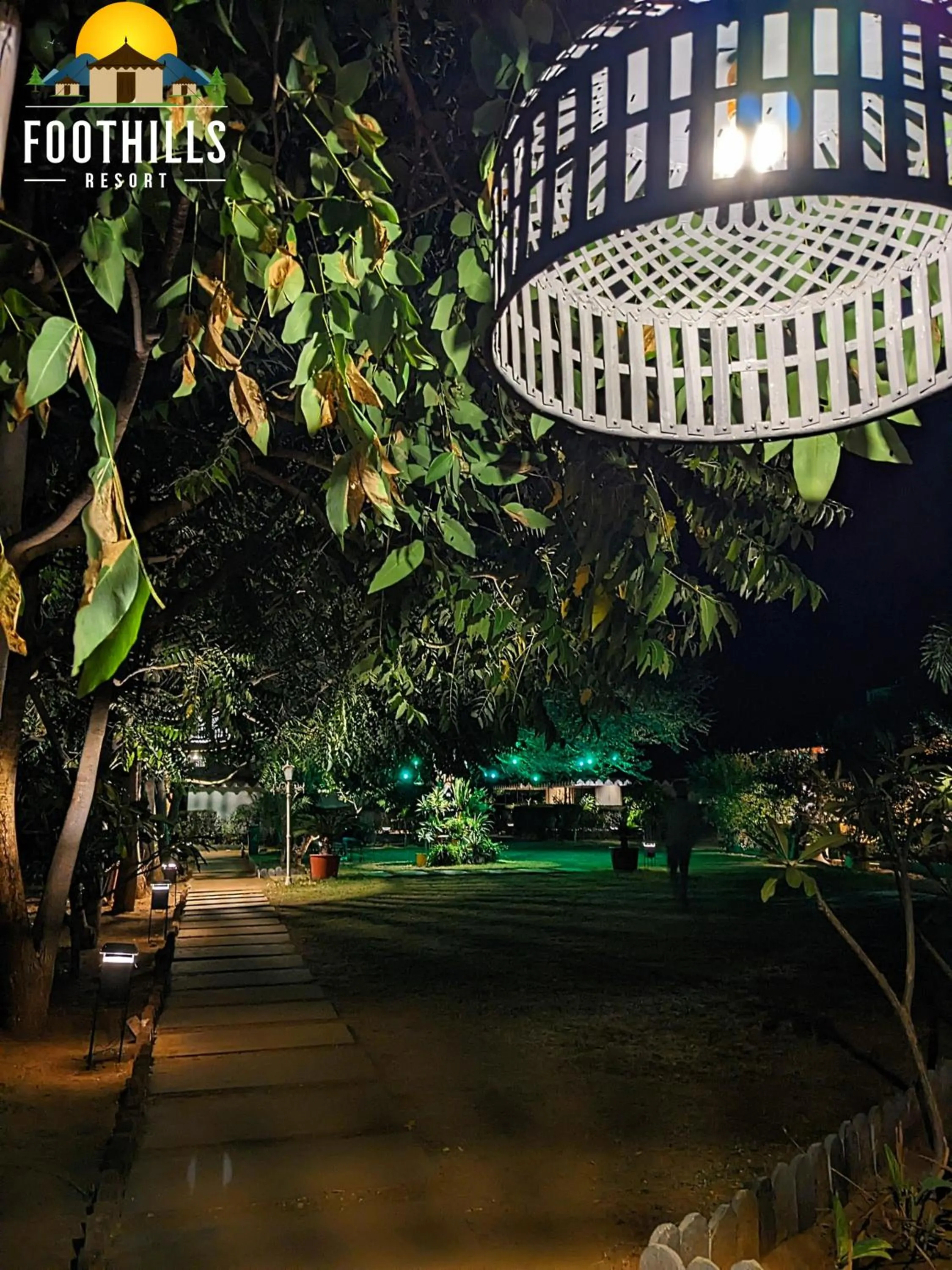 Night in Foothill Pushkar Resort