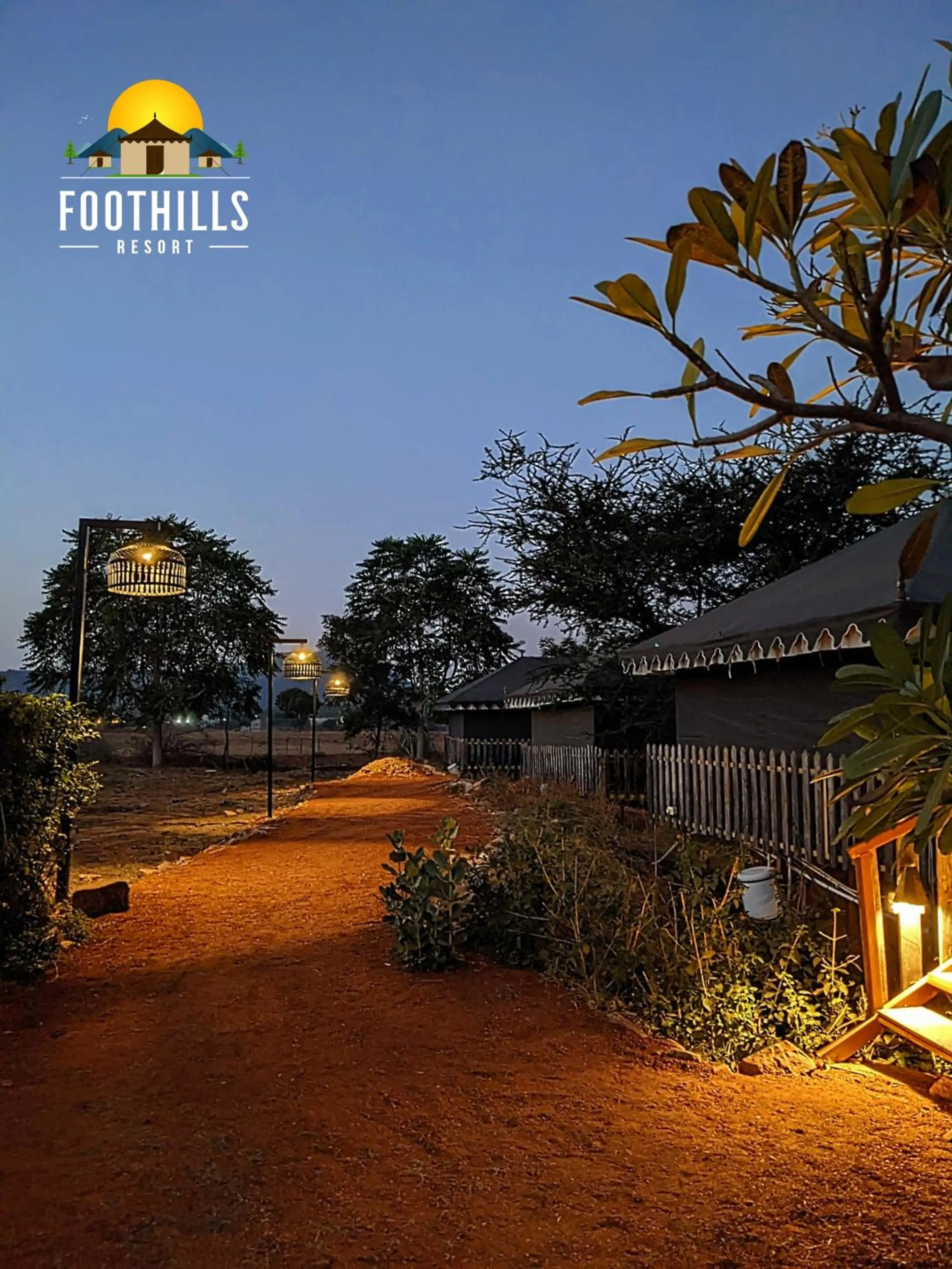 Night in Foothill Pushkar Resort