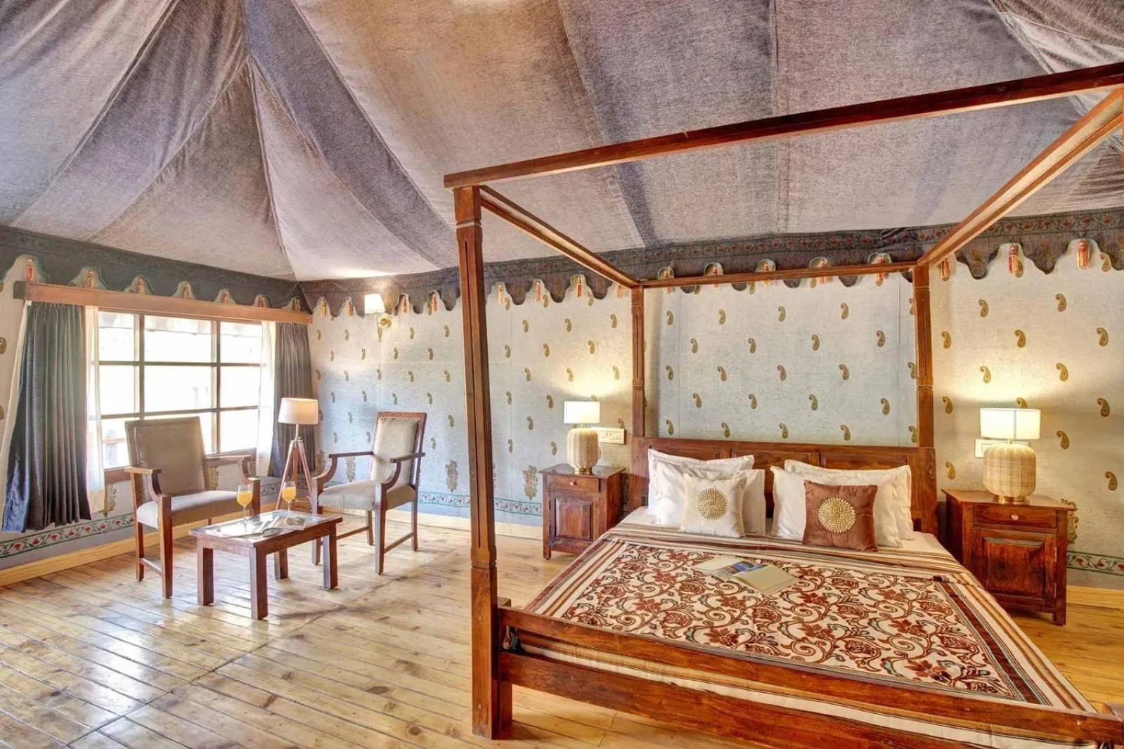 Photo of the whole room, Bed in Foothill Pushkar Resort