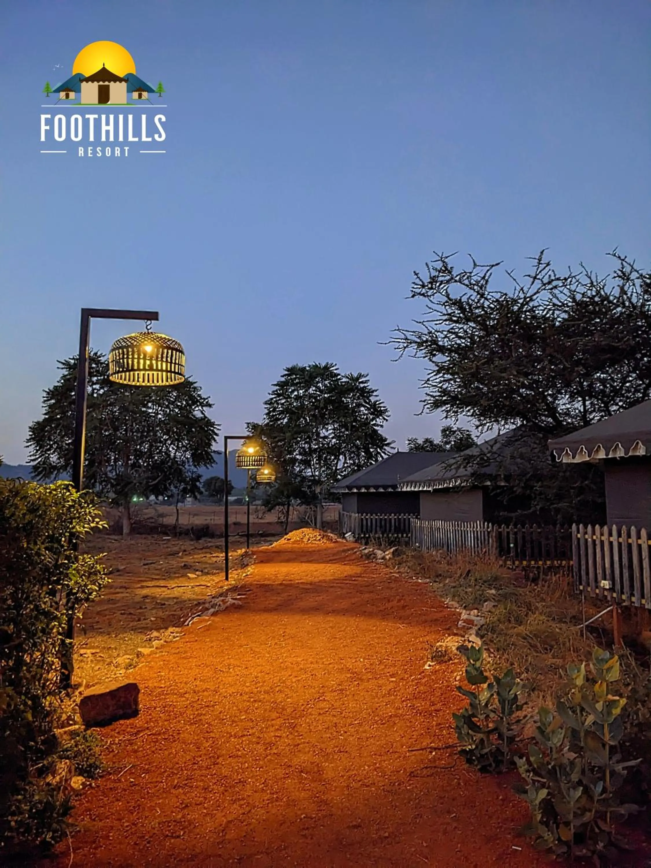 Night in Foothill Pushkar Resort