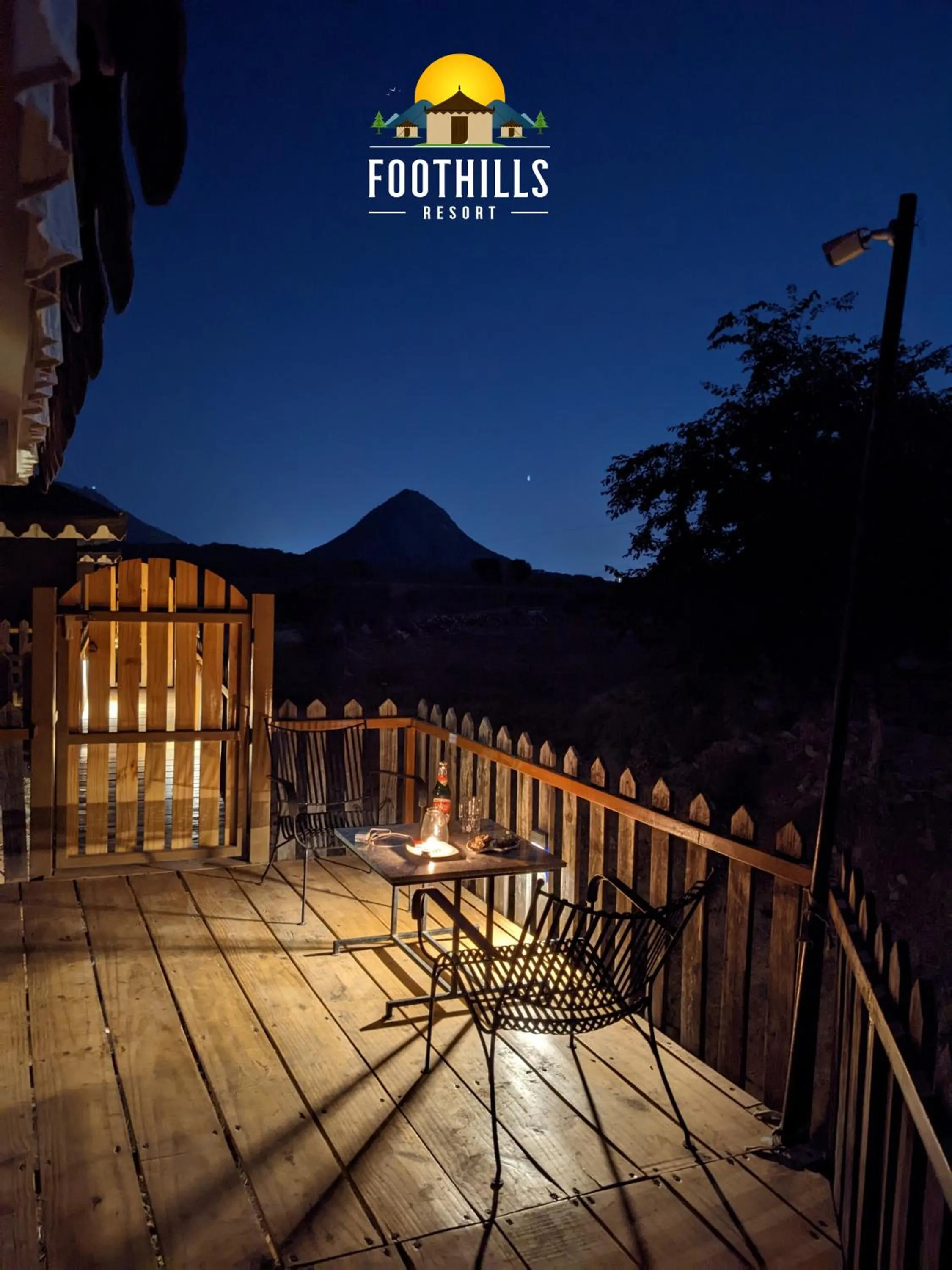 Night in Foothill Pushkar Resort