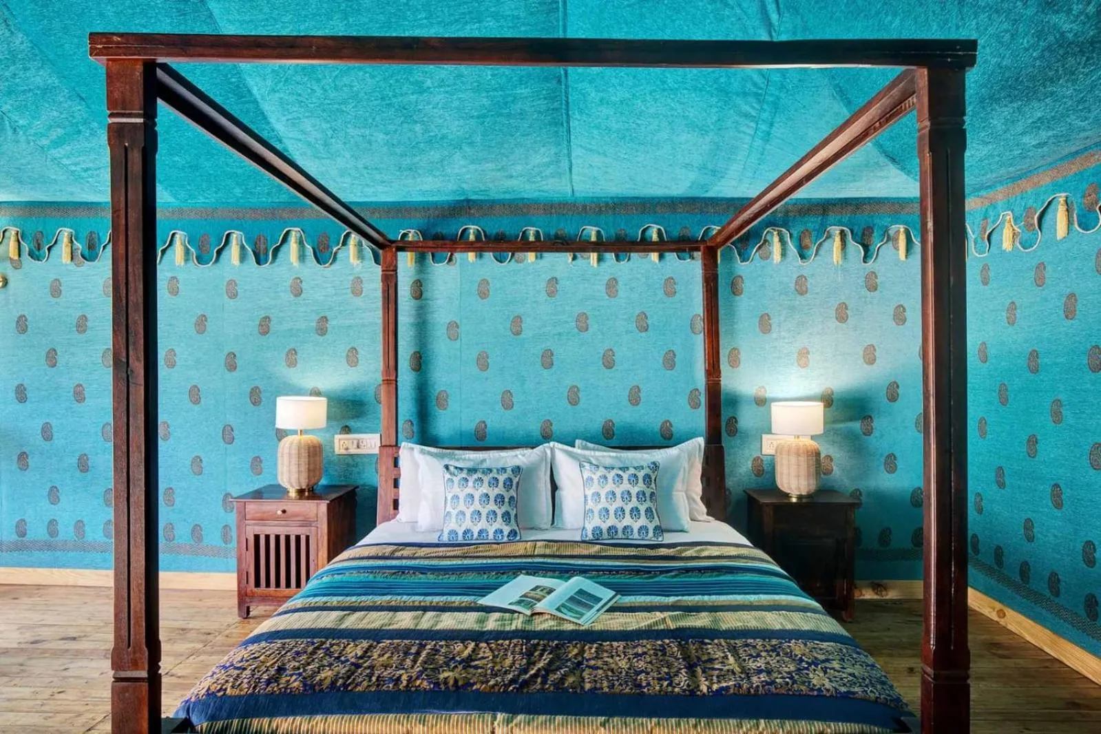Photo of the whole room, Bed in Foothill Pushkar Resort