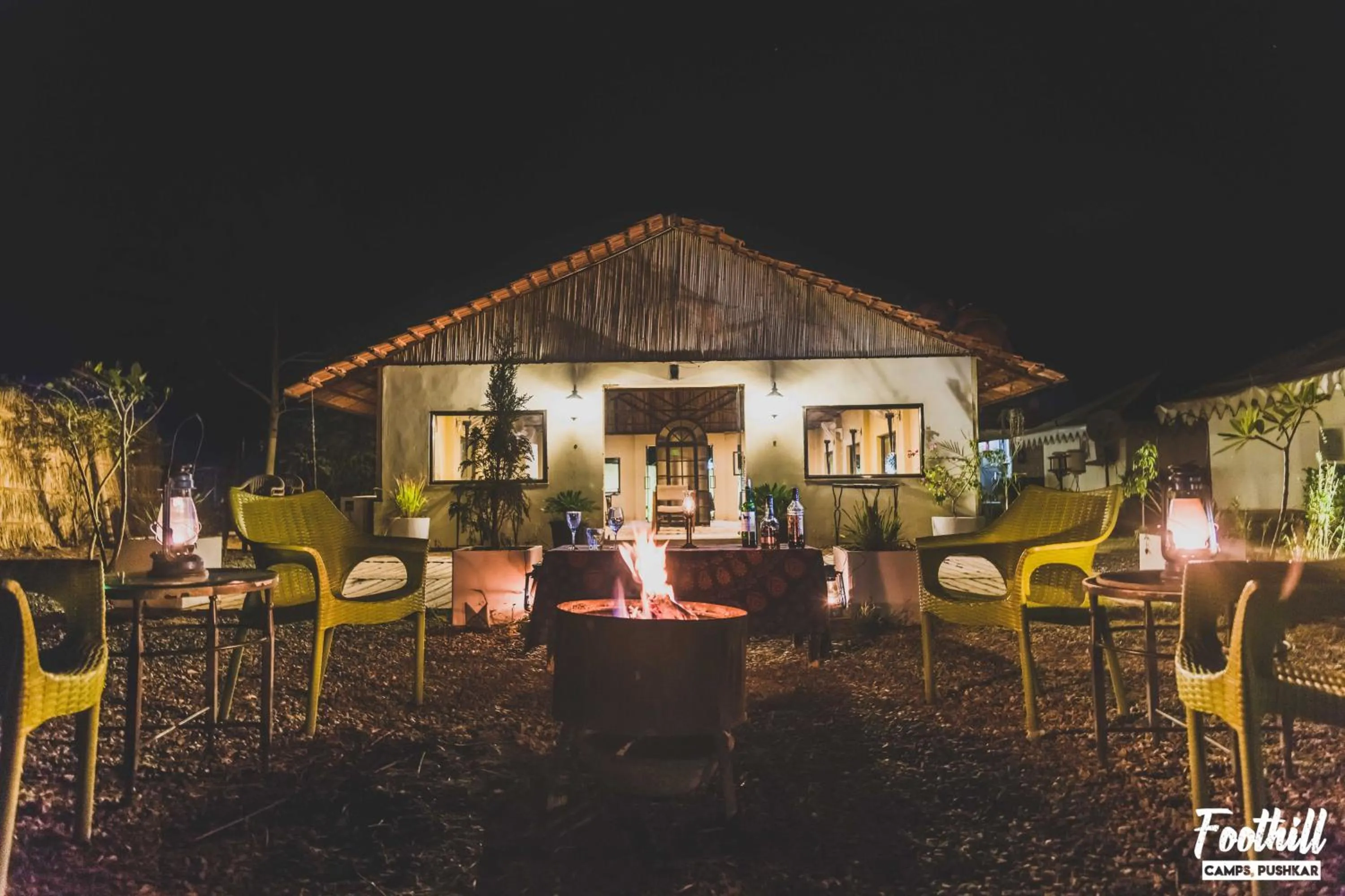 Area and facilities in Foothill Pushkar Resort