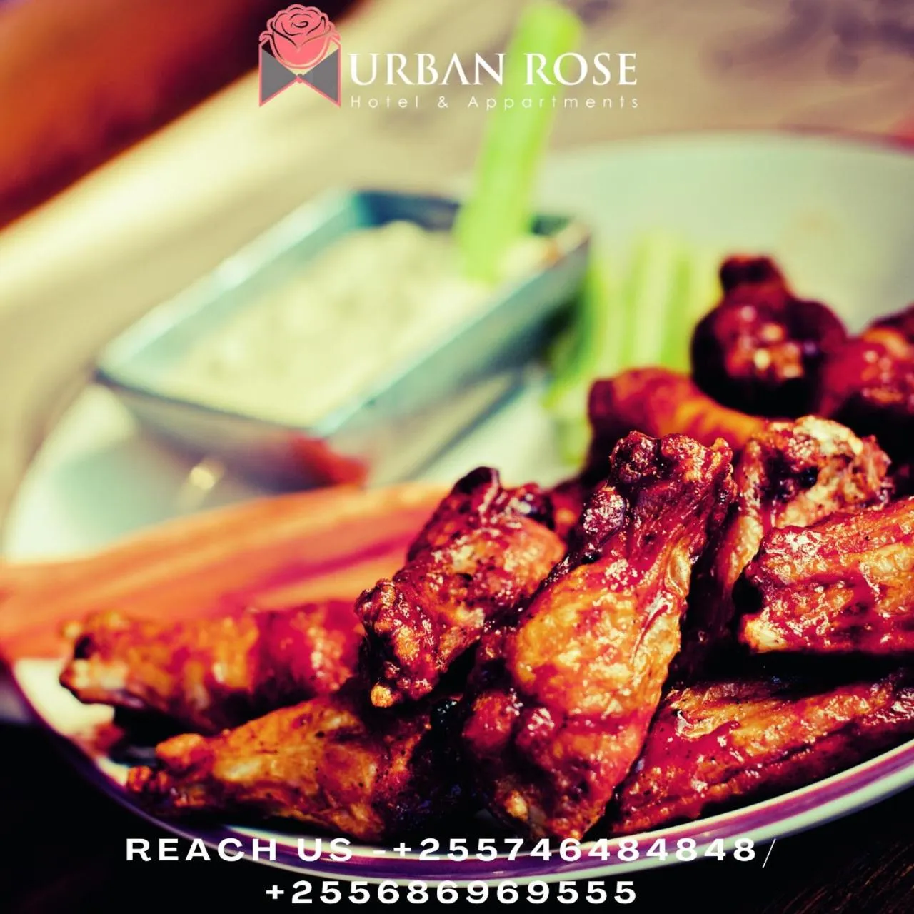 Food in Urban Rose Hotel & Apartments
