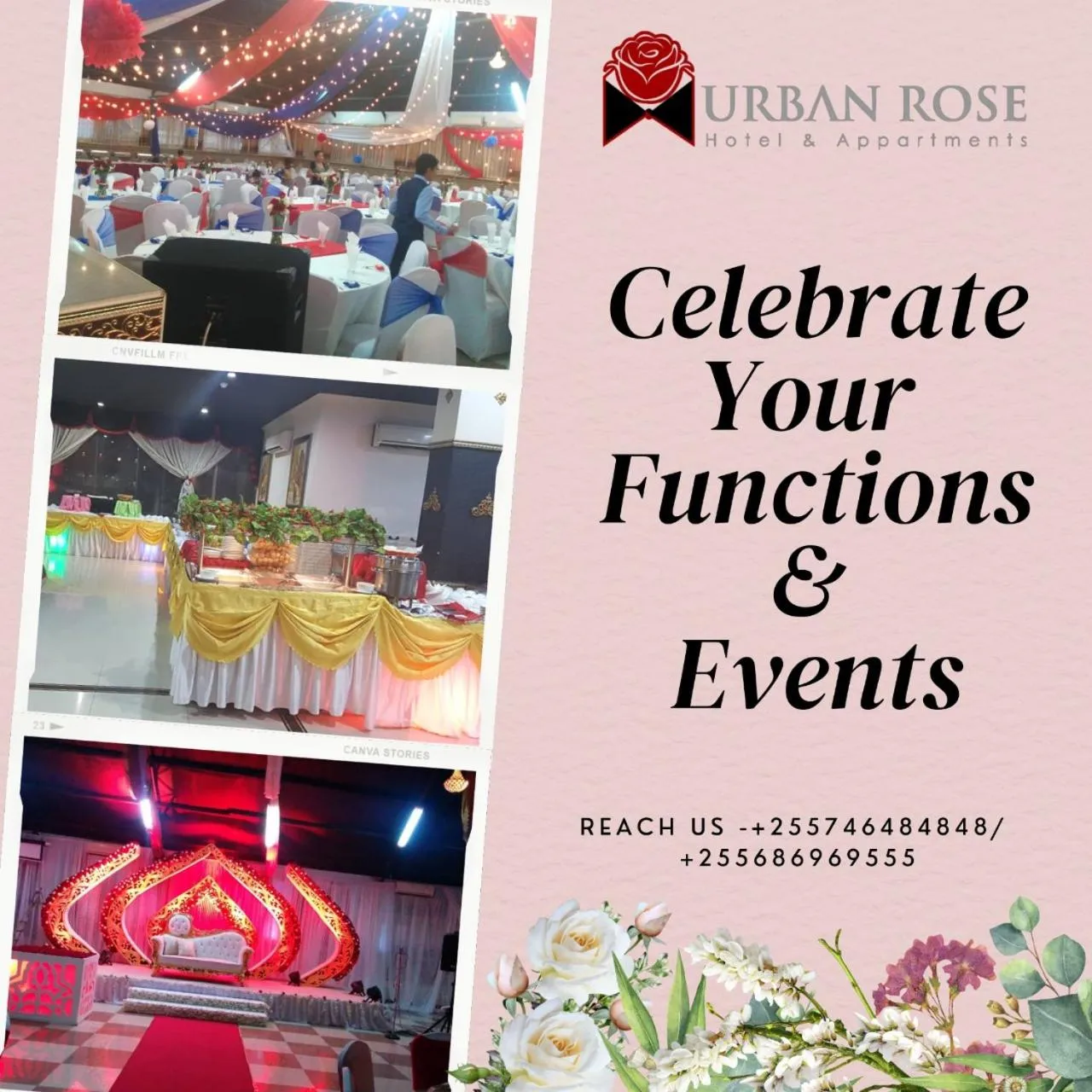 wedding in Urban Rose Hotel & Apartments