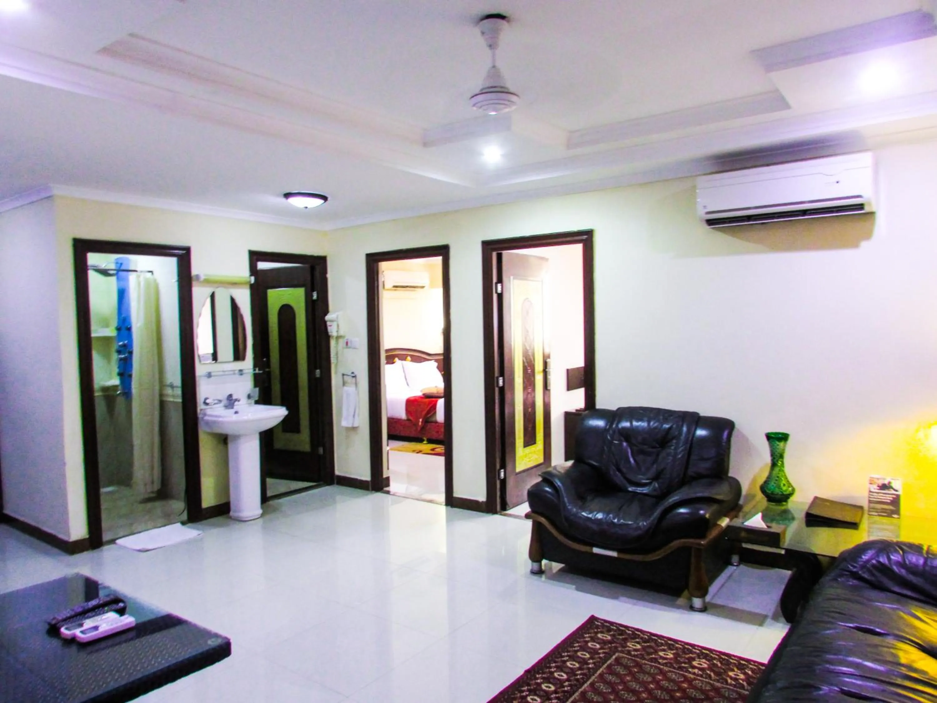 Seating area in Urban Rose Hotel & Apartments