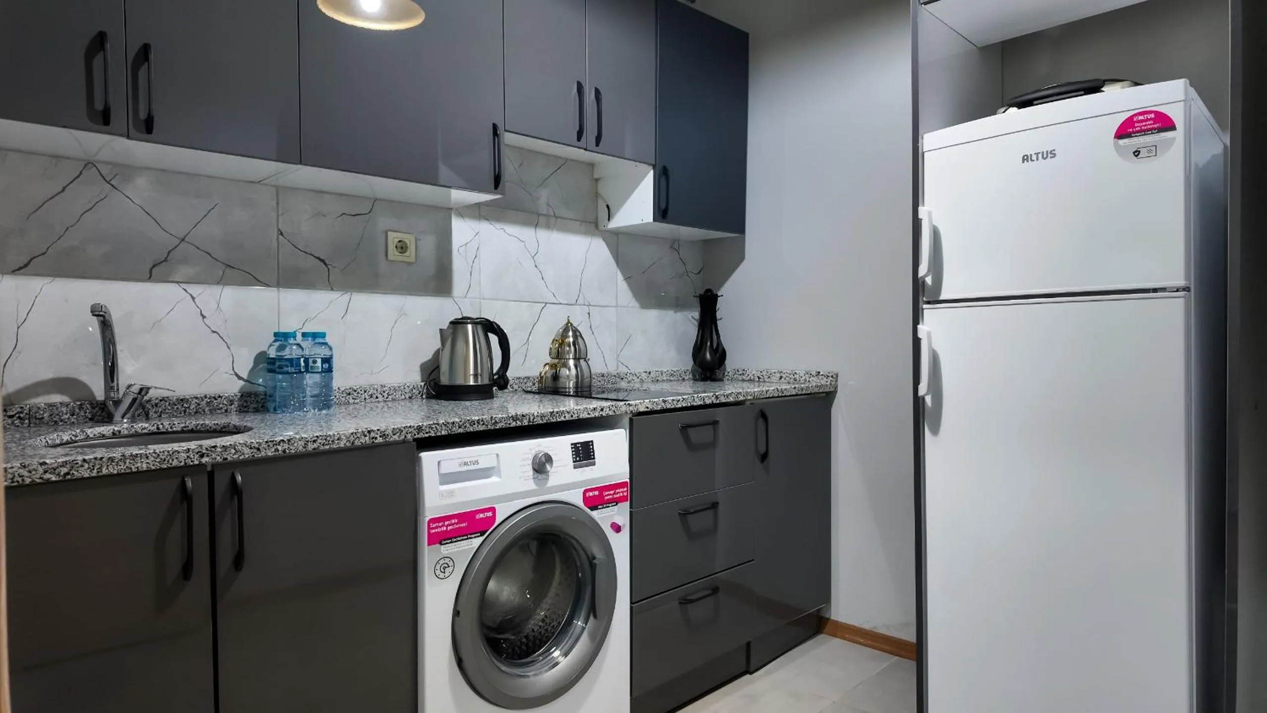 kitchen in Sisli House By Remar Holding