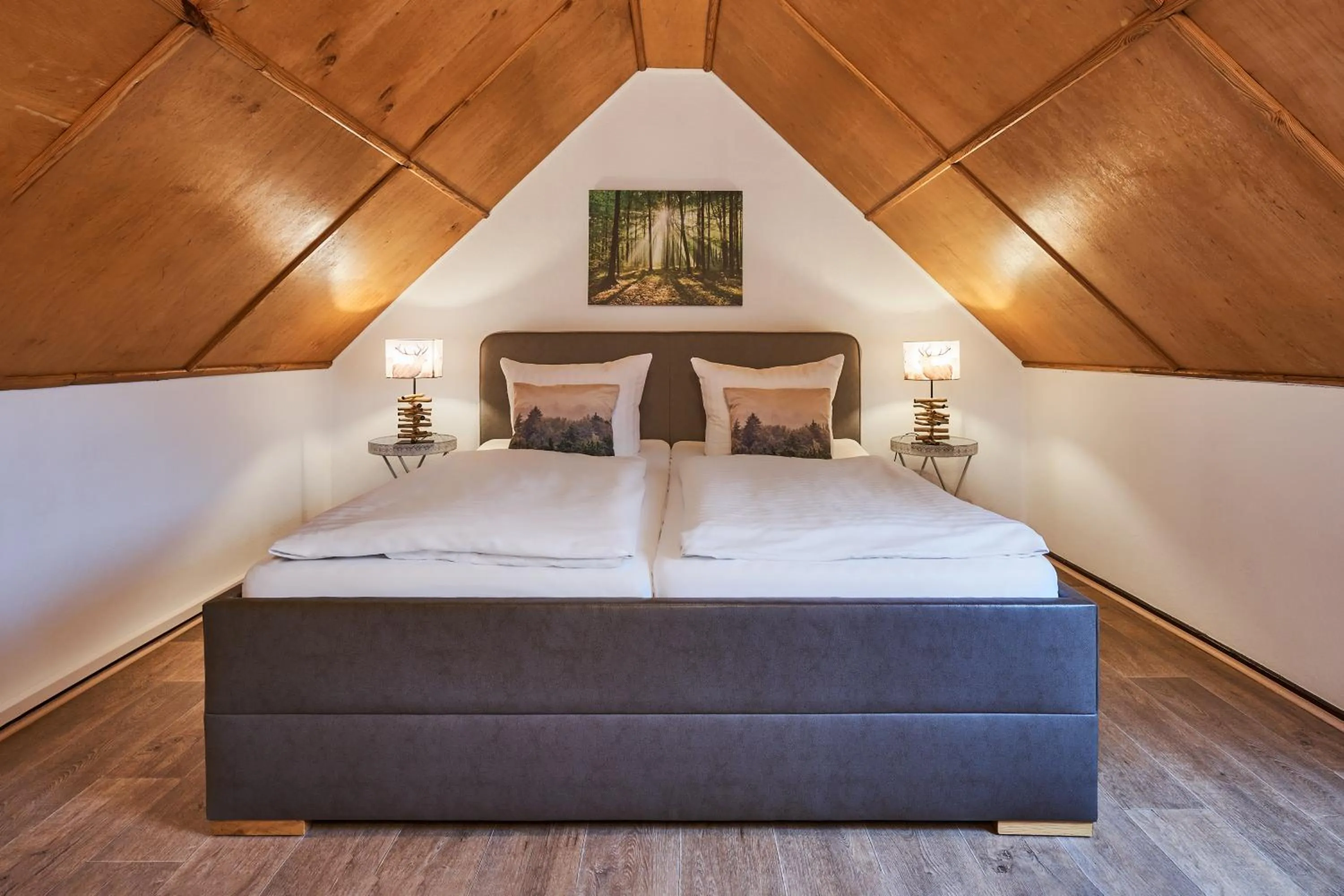 Bedroom, Bed in Hotel Schlossblick
