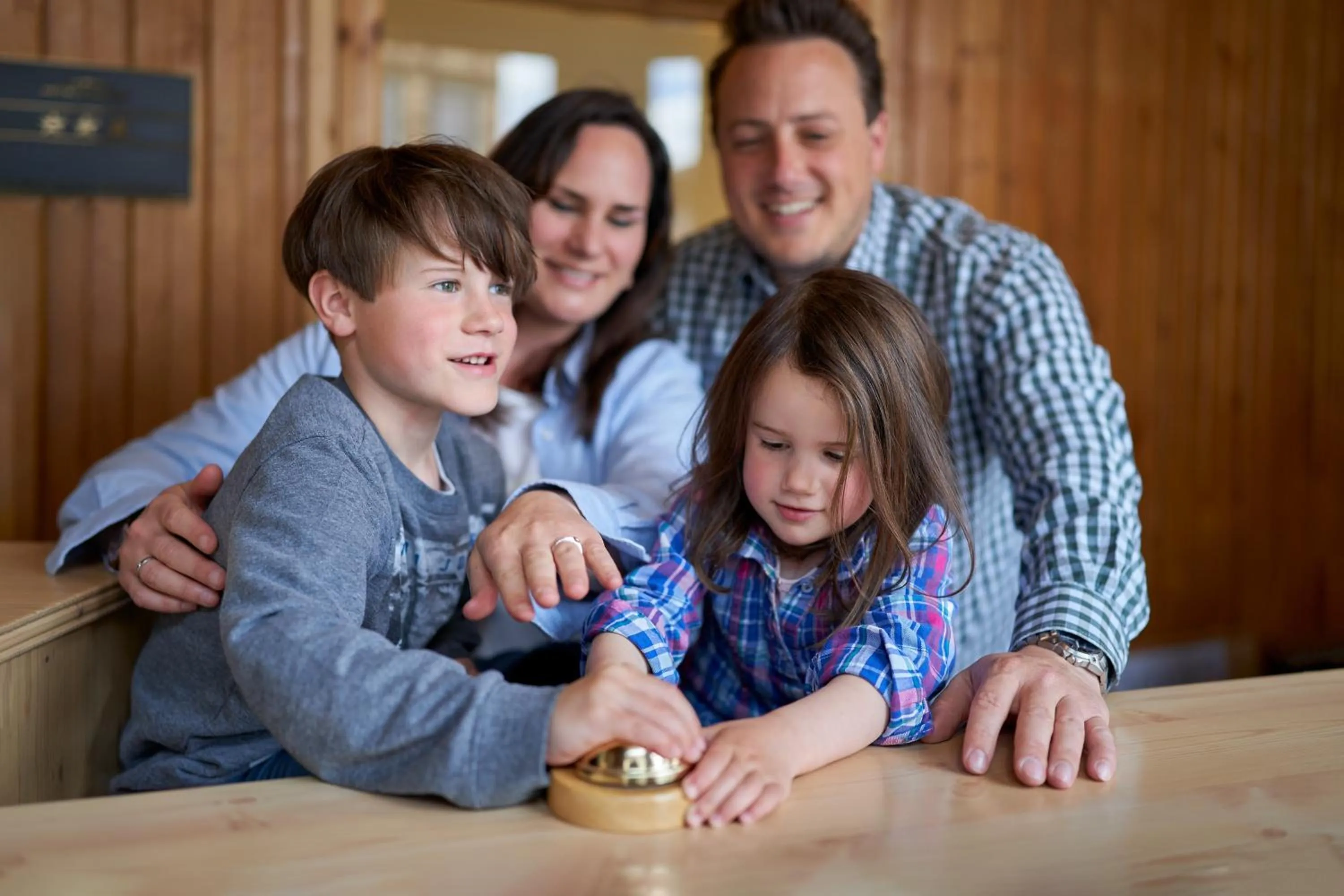Lobby or reception in Hotel Schlossblick