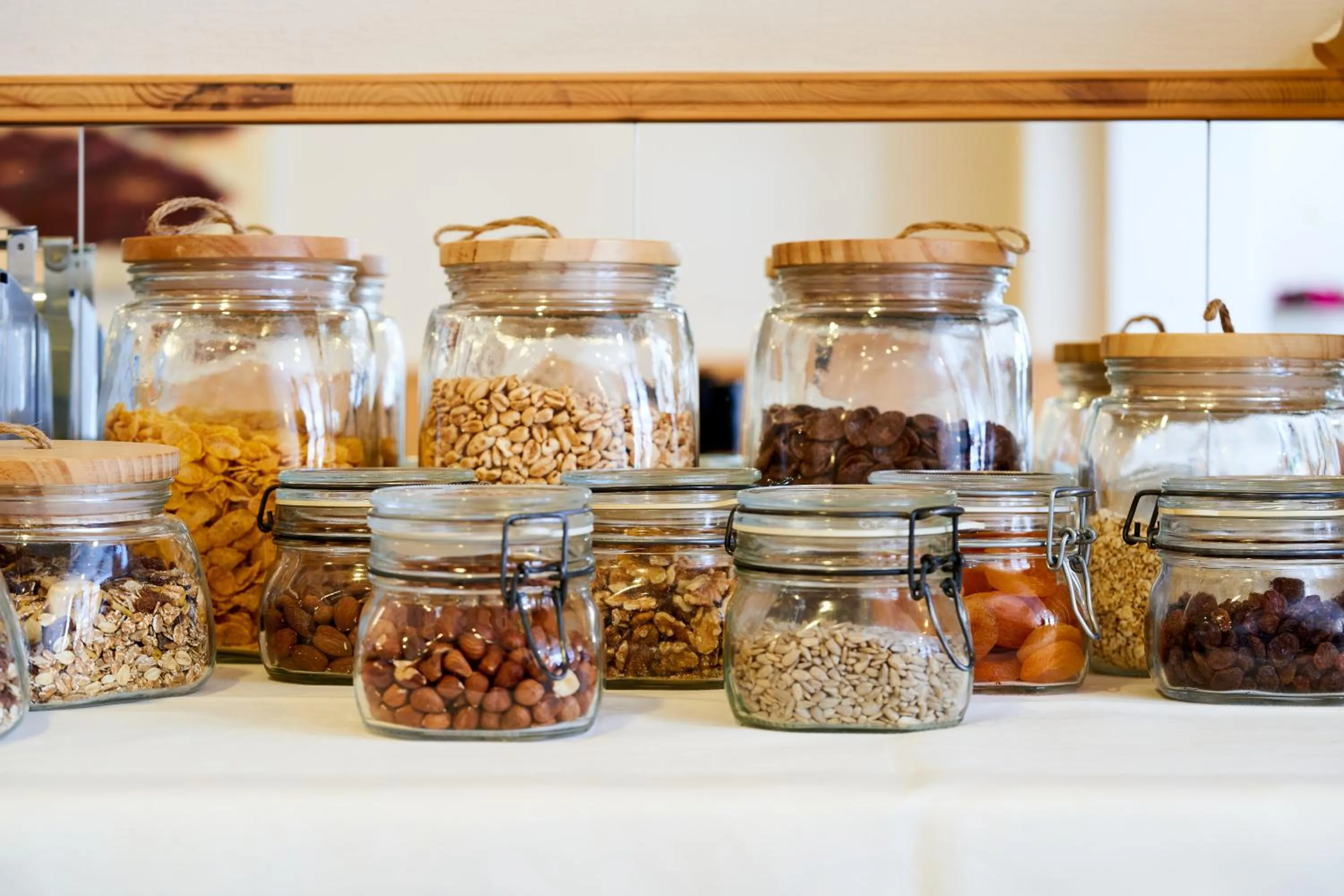 Buffet breakfast in Hotel Schlossblick