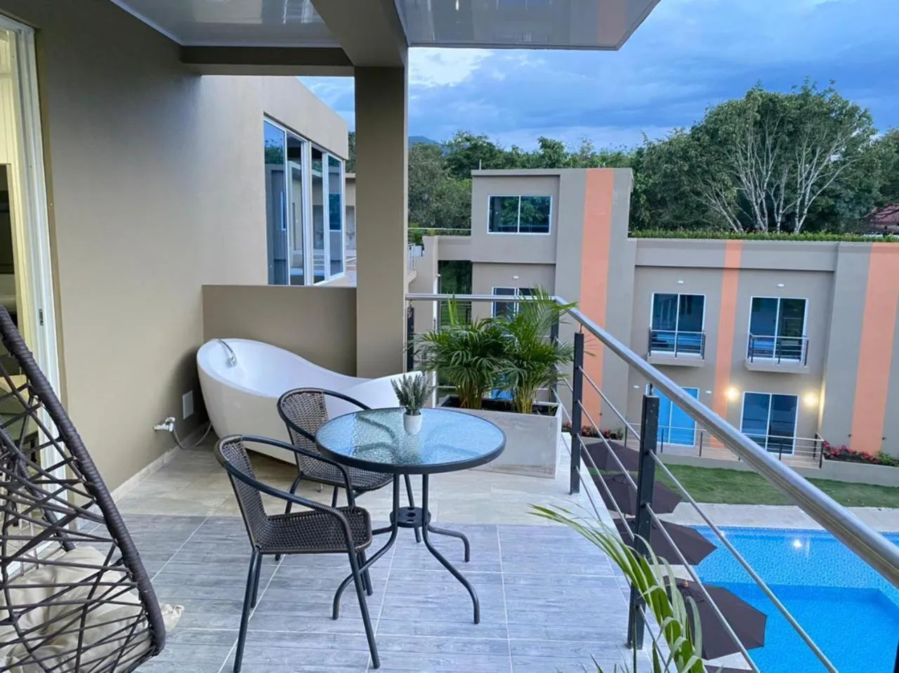 Balcony/Terrace in Hotel Natural Hill's by H&R