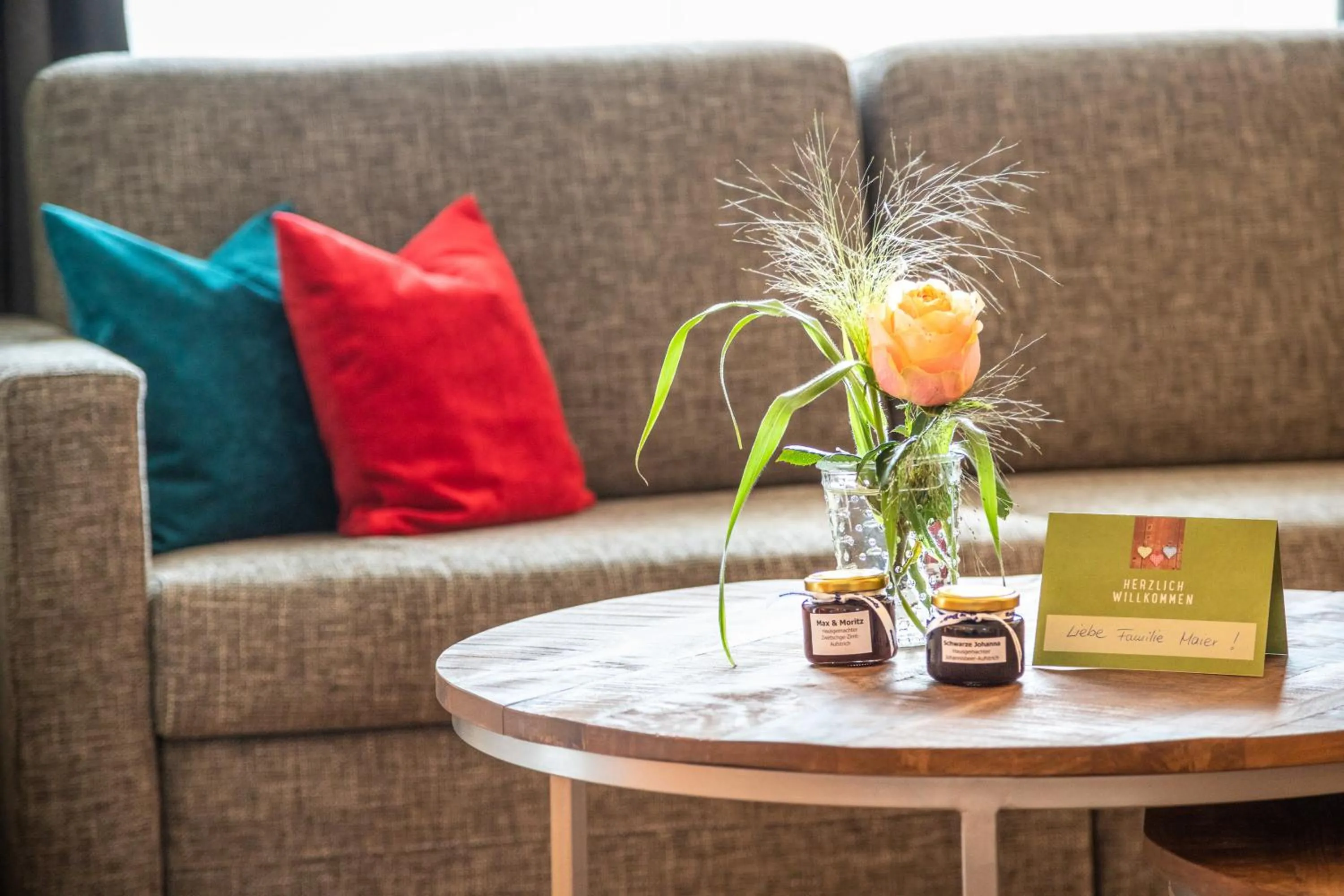 Seating area in Hotel zur Post