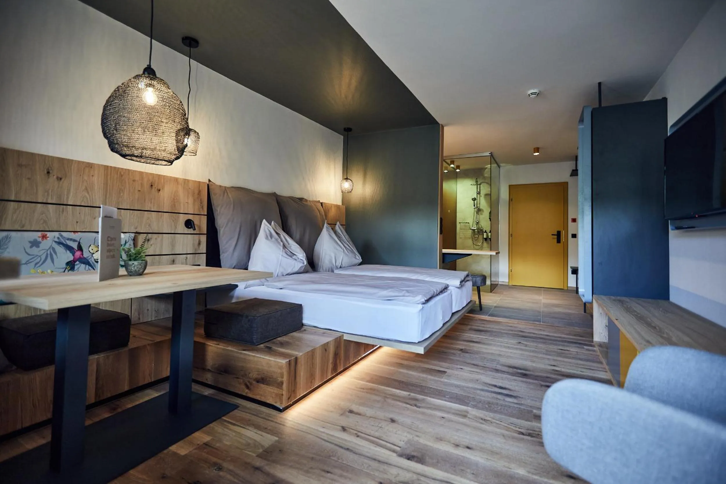 Photo of the whole room, Bed in EdeR FriDa - Tuttiii KomPletti ALL inKlusiv