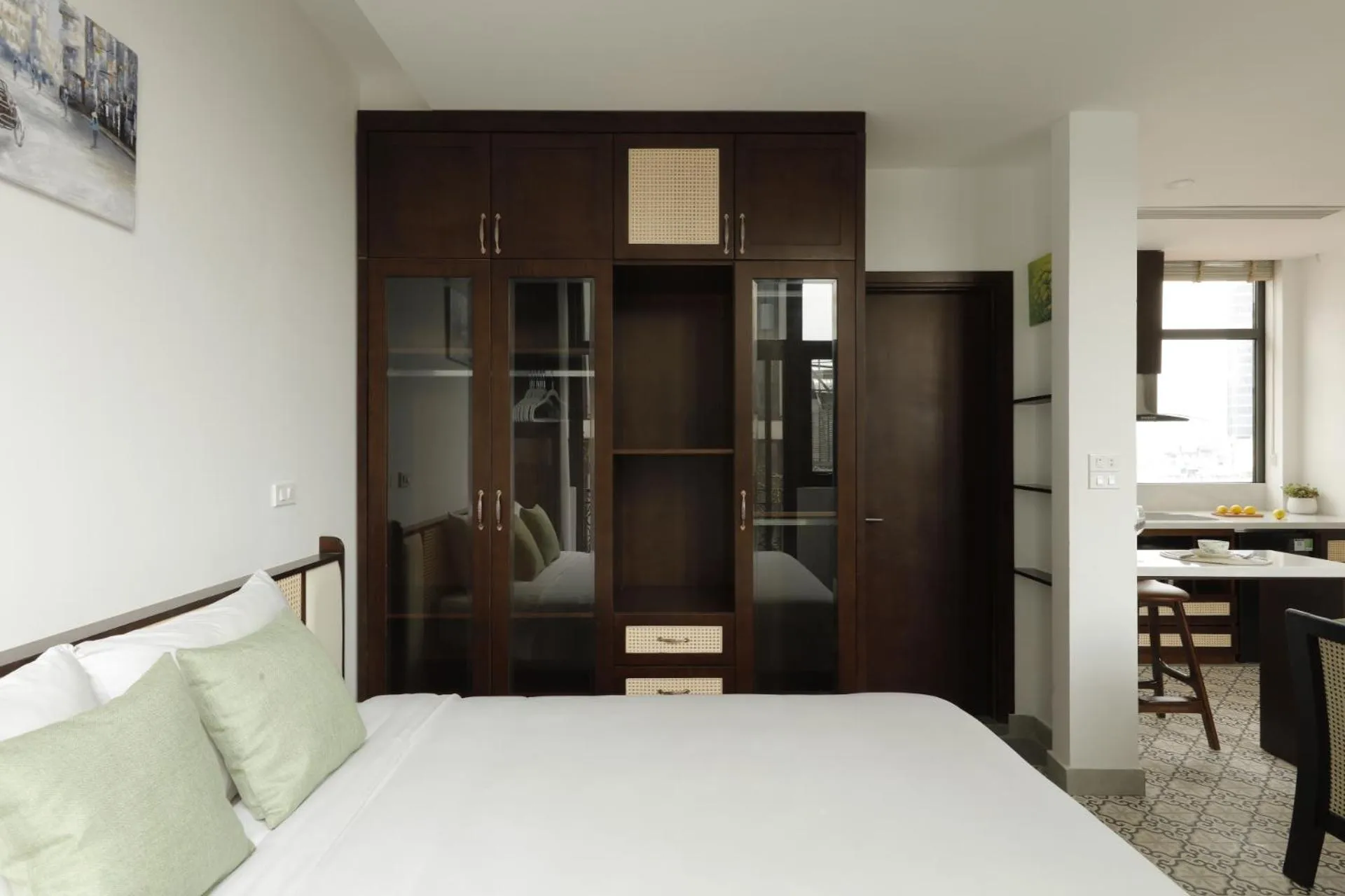 Bedroom, Bed in Mersey Central Hanoi Apart'Hotel